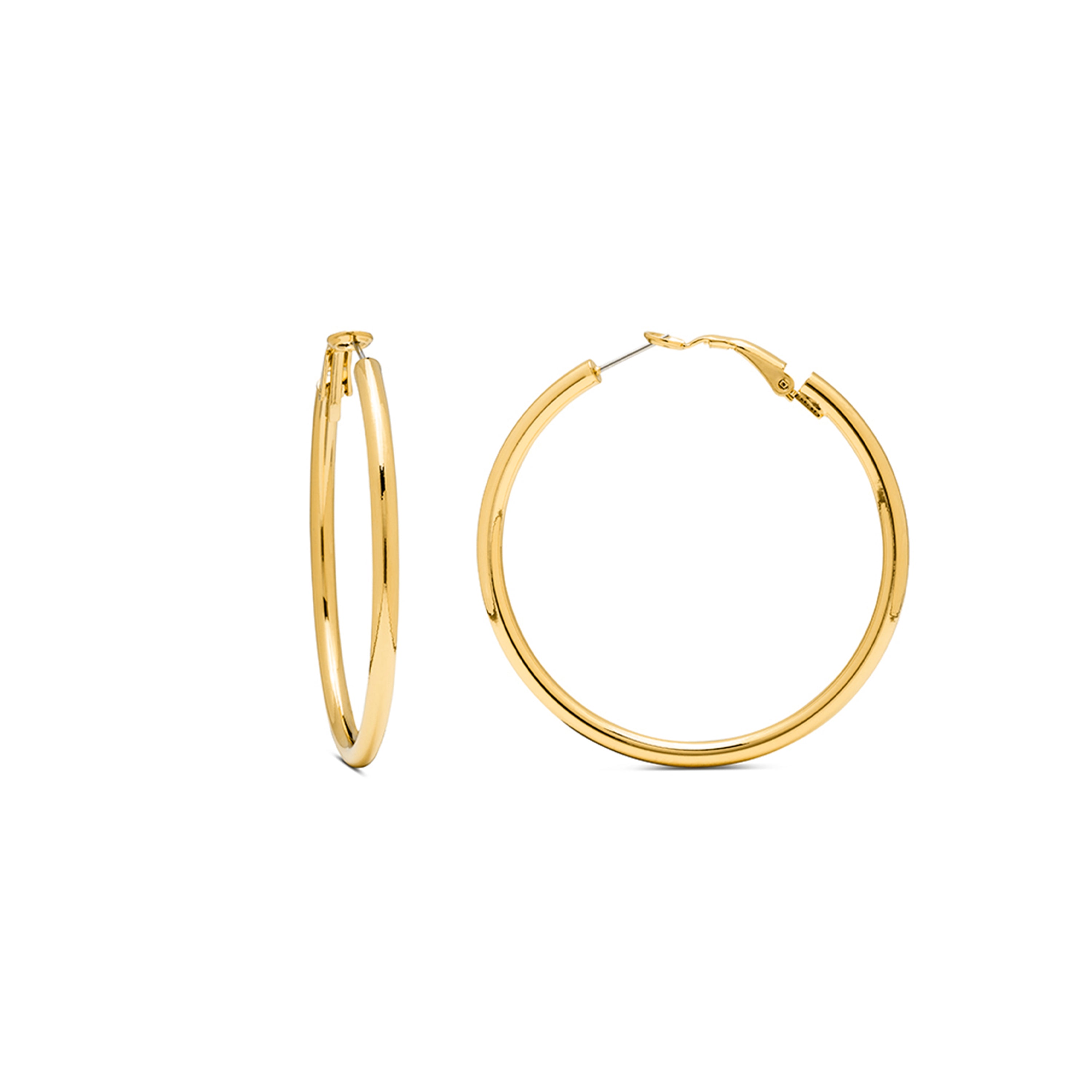 Pendientes acabados en oro amarillo 18K - Shashe