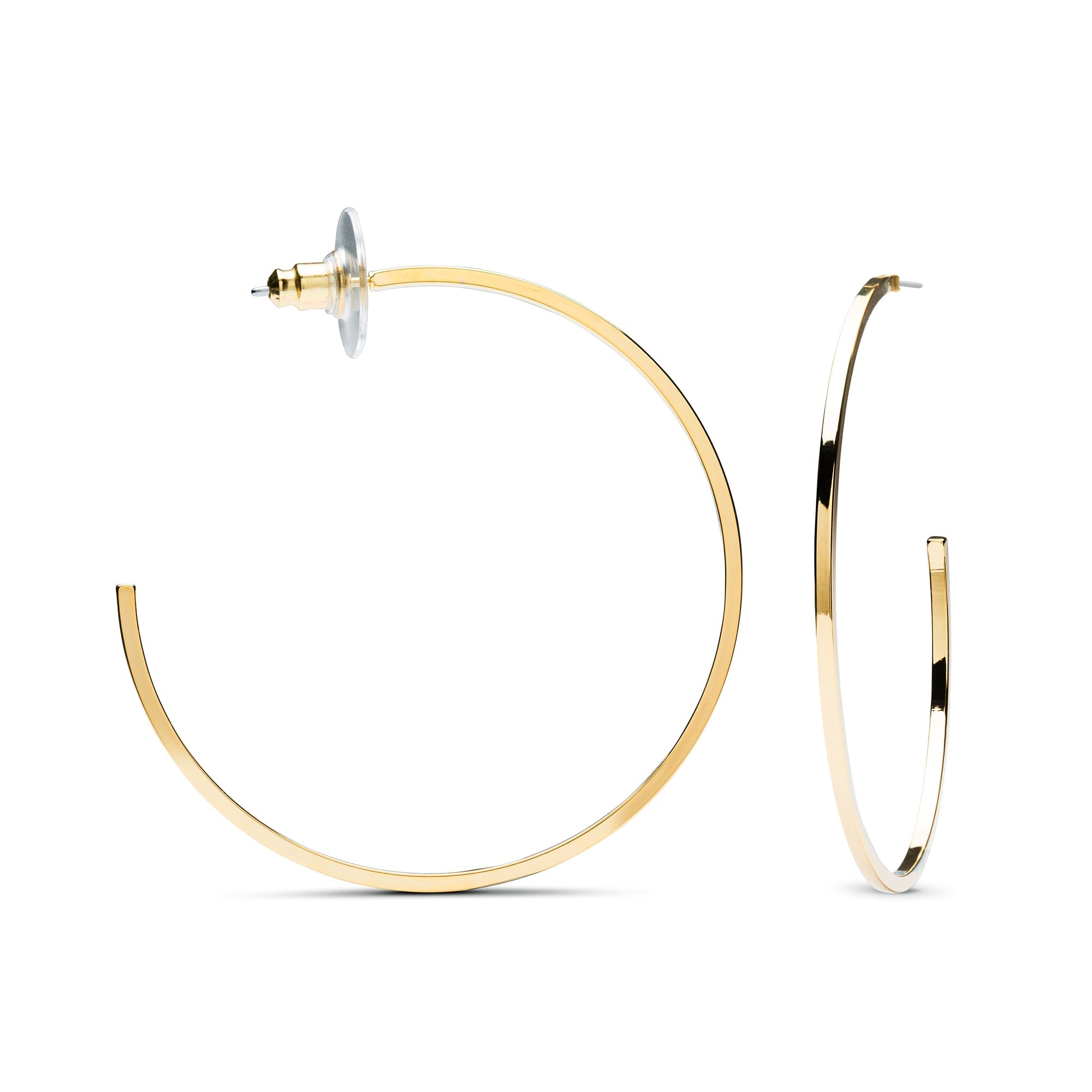 Pendientes acabados en oro amarillo 18K - Nemar