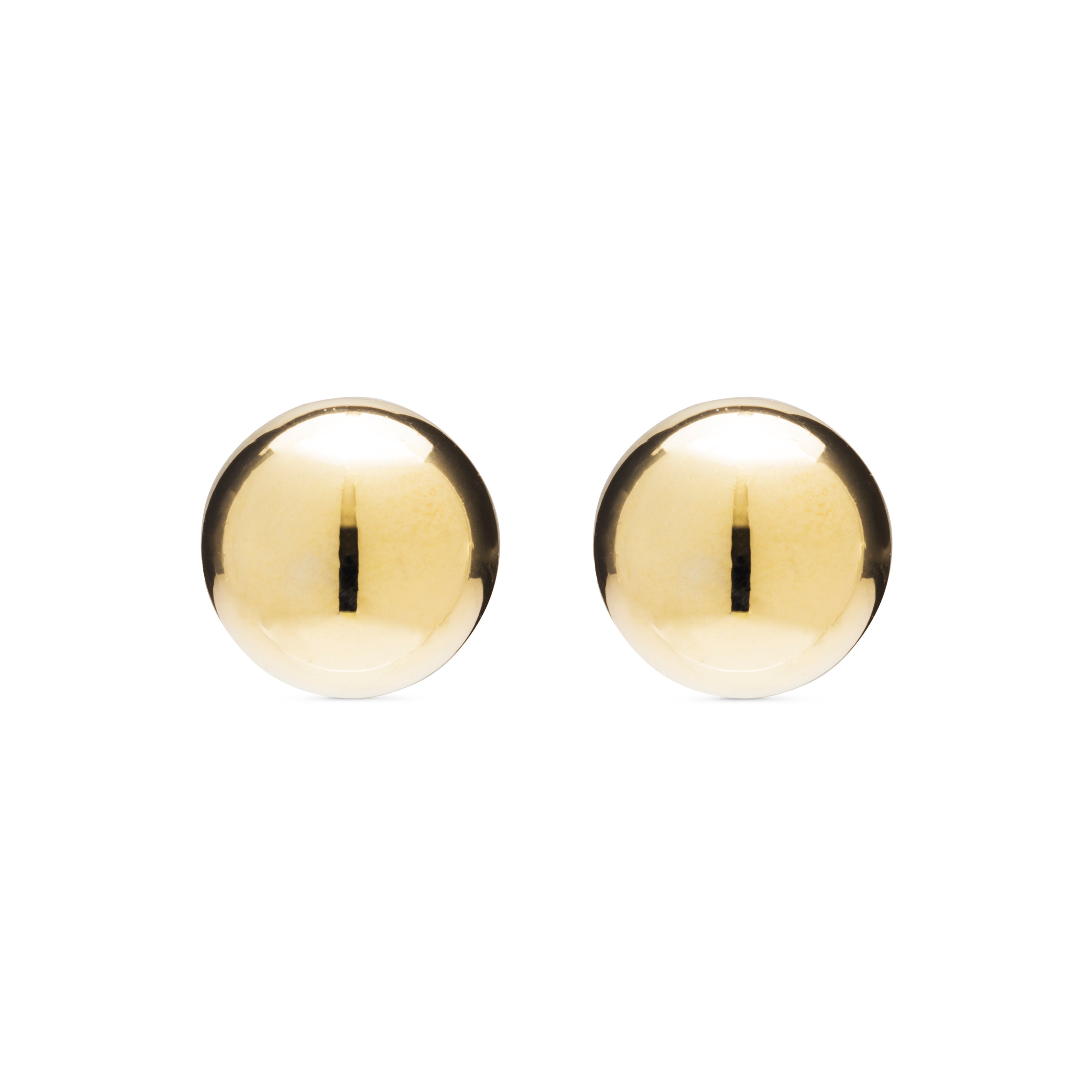 Pendientes acabados en oro amarillo 18K - Linson
