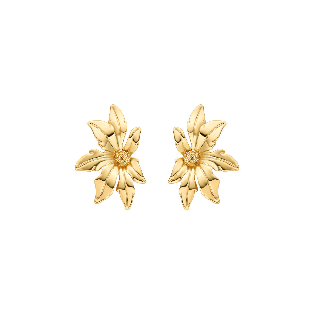 Orecchini finiti in oro giallo 18K - Aucell