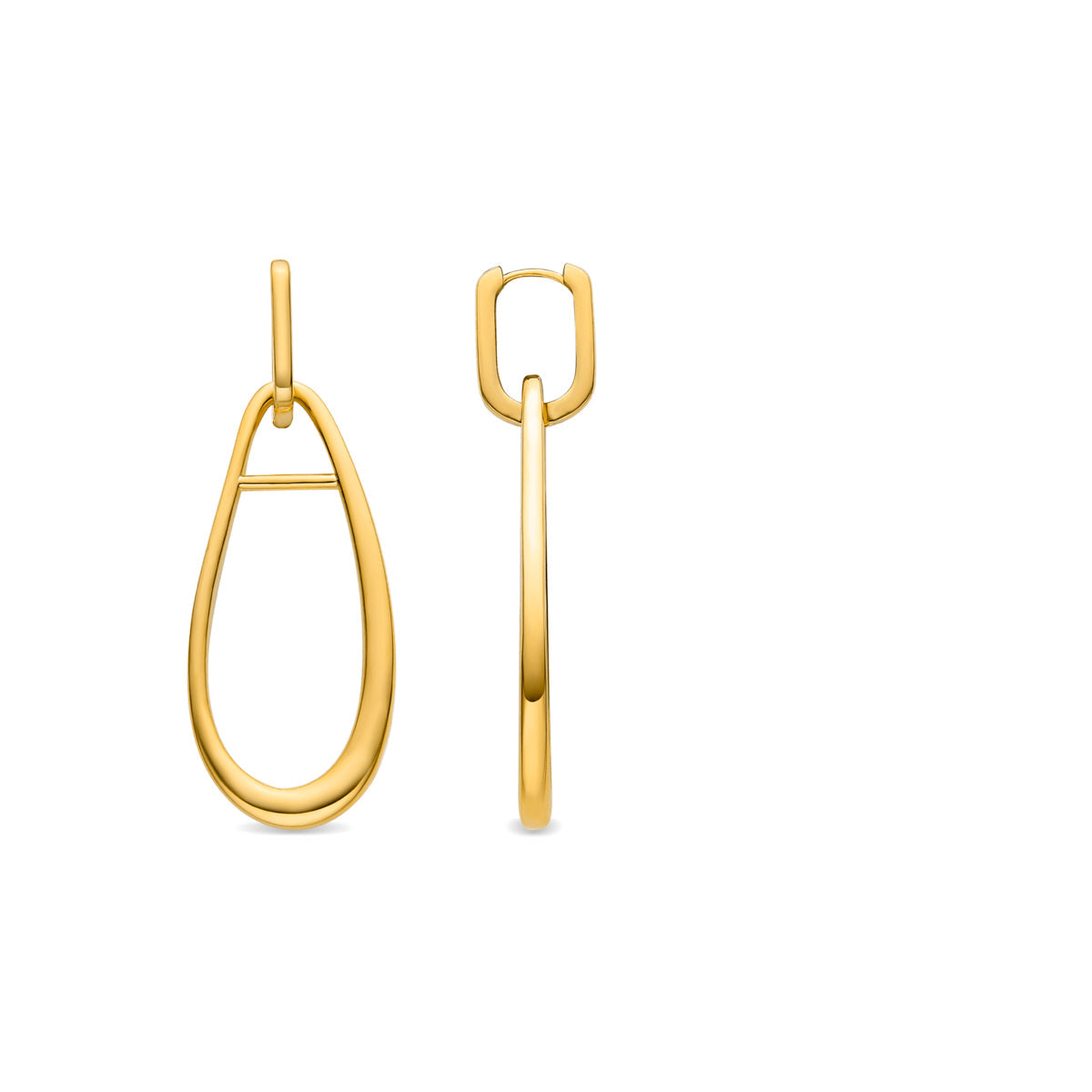Boucles d'oreilles en or jaune 18K - Salsah