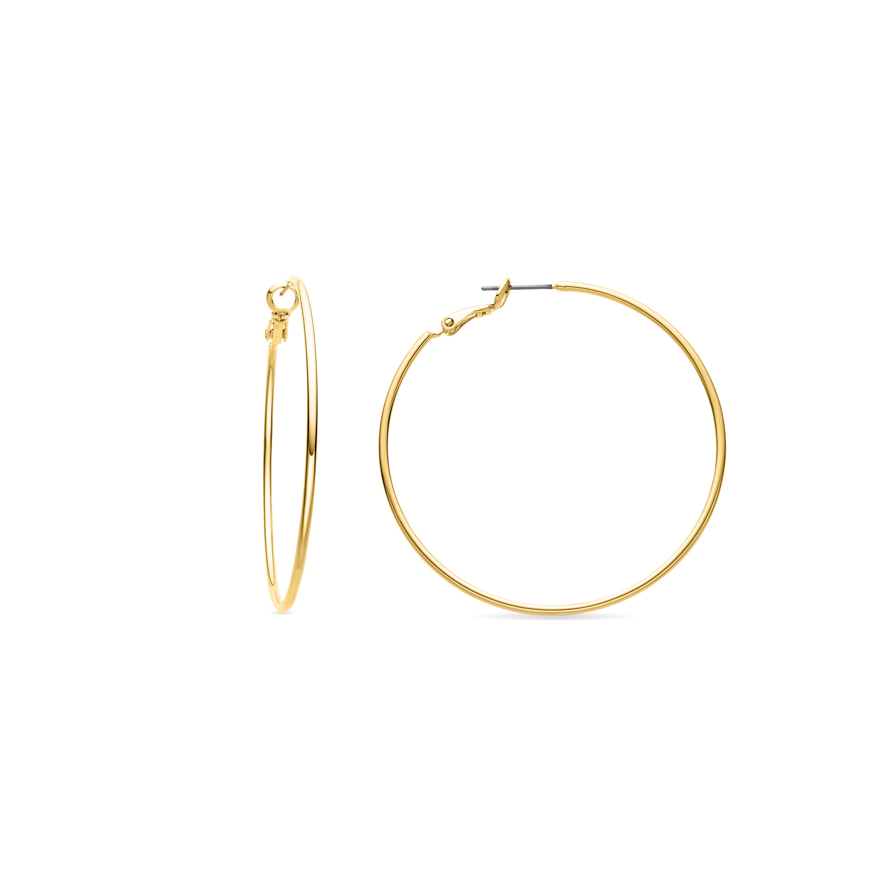 Pendientes acabados en oro amarillo 18K - Kelxo