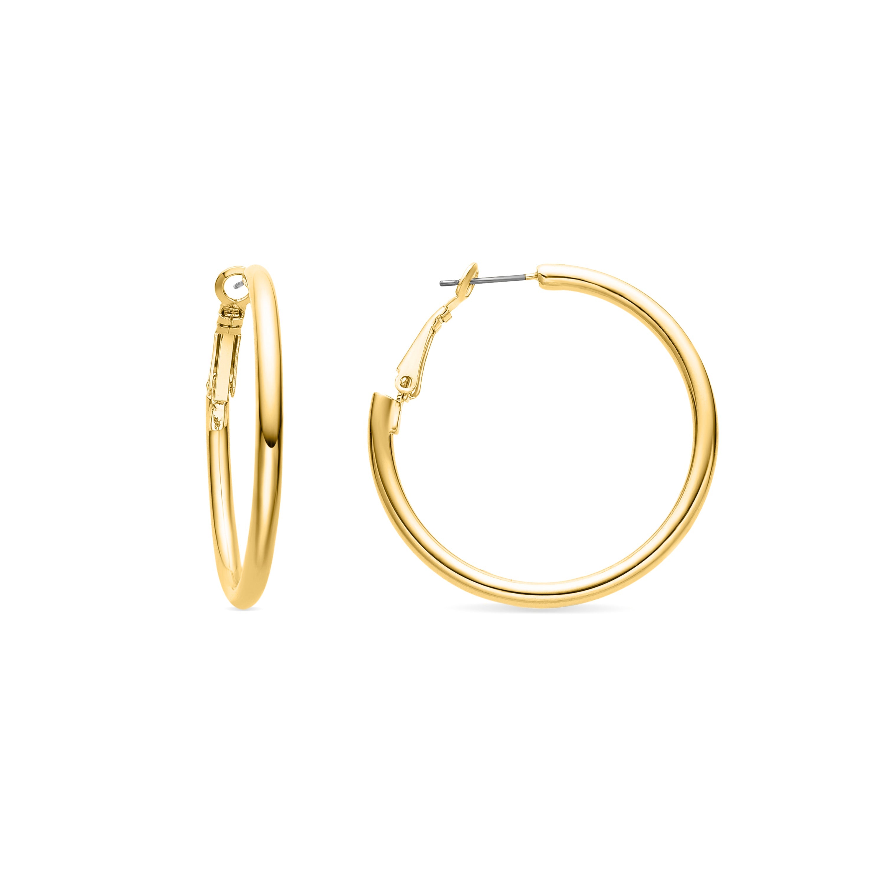 Pendientes acabados en oro amarillo 18K - Sadro