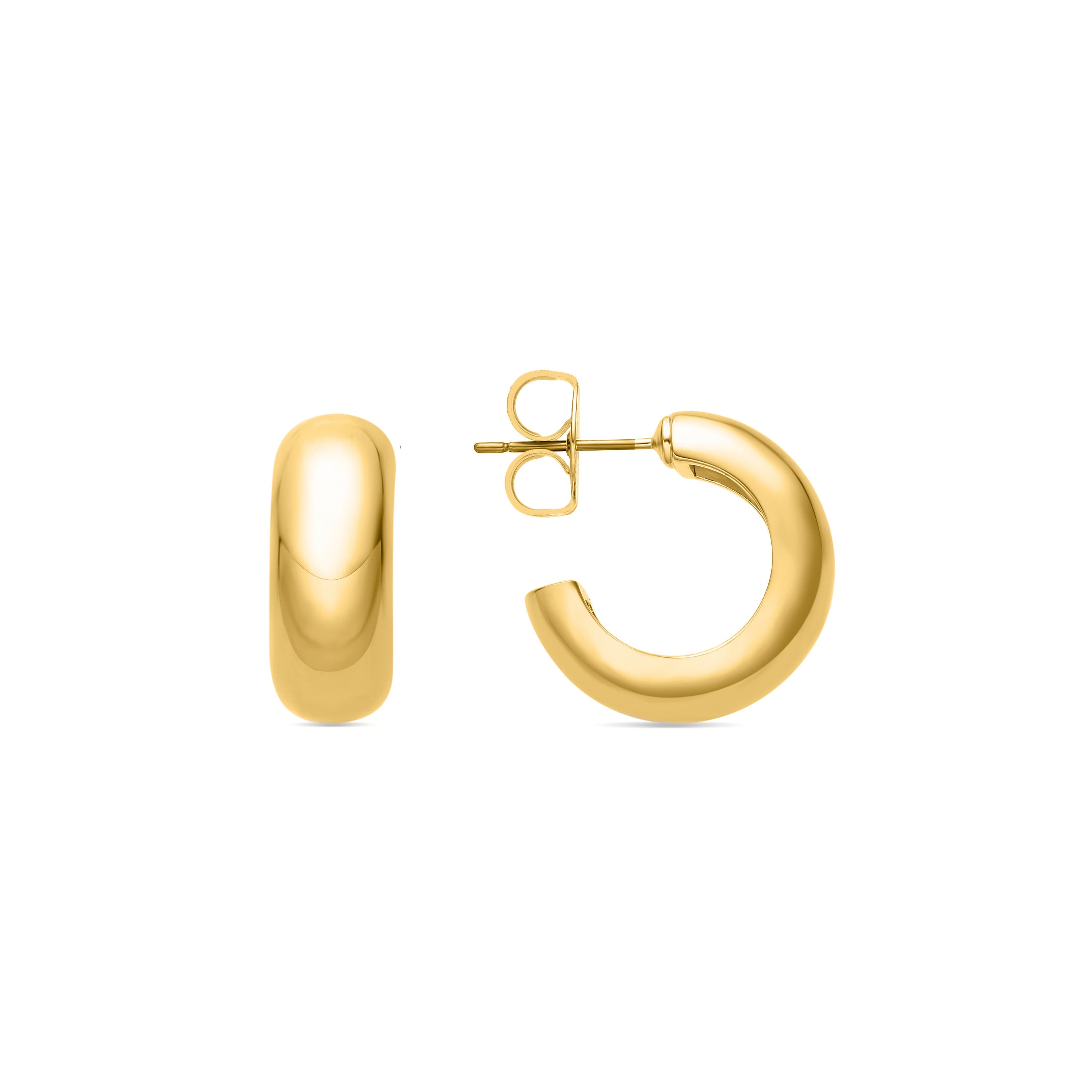 Pendientes acabado oro 18K - Dalra