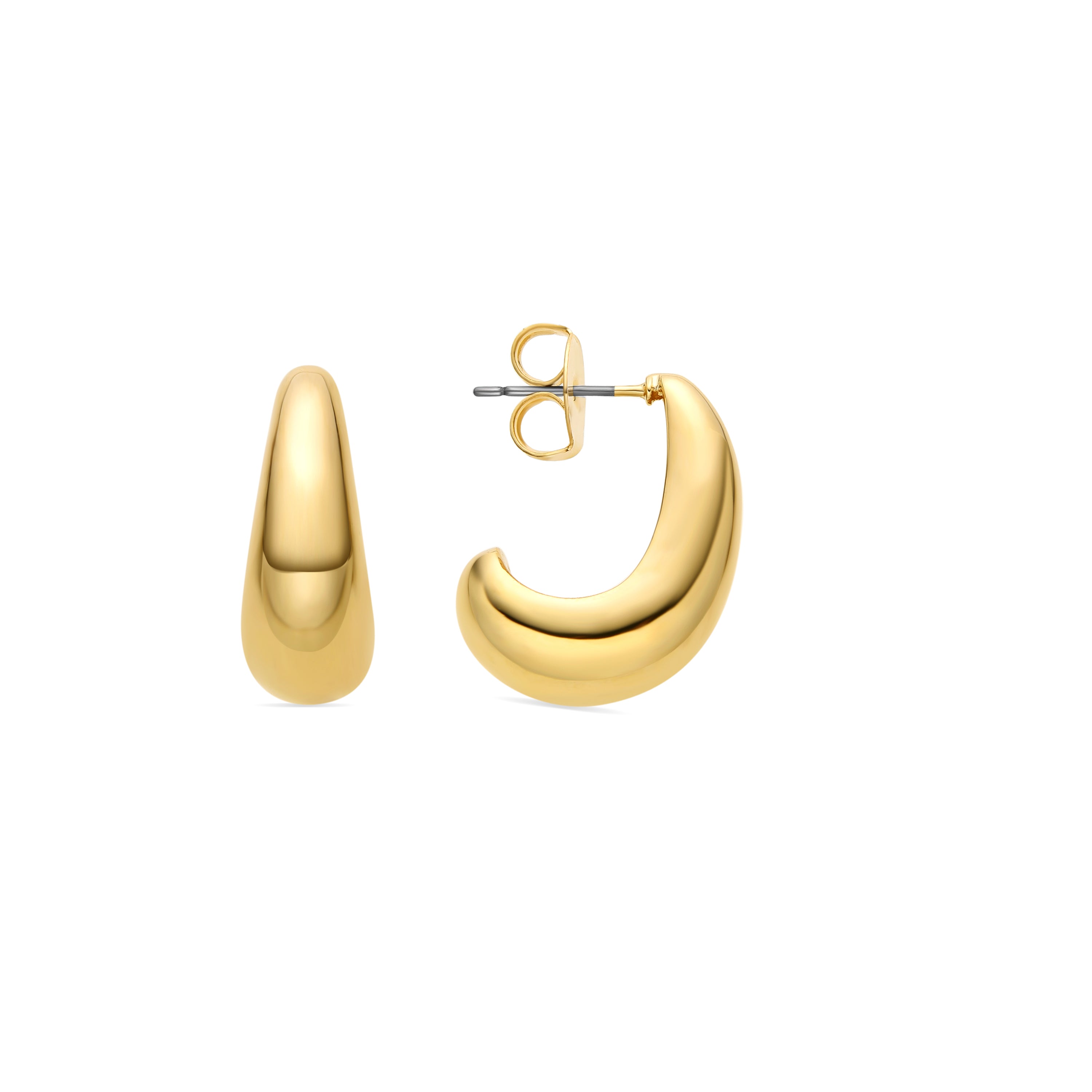 Pendientes acabado oro 18K - Sanky