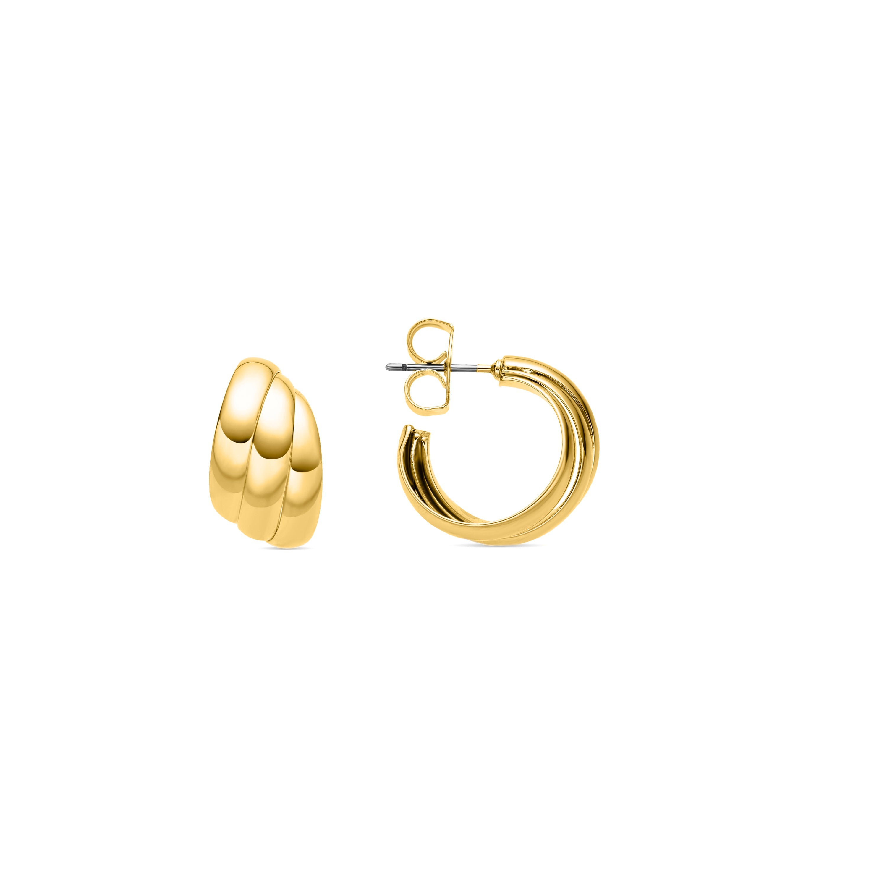 Pendientes acabado oro 18K - Abeth