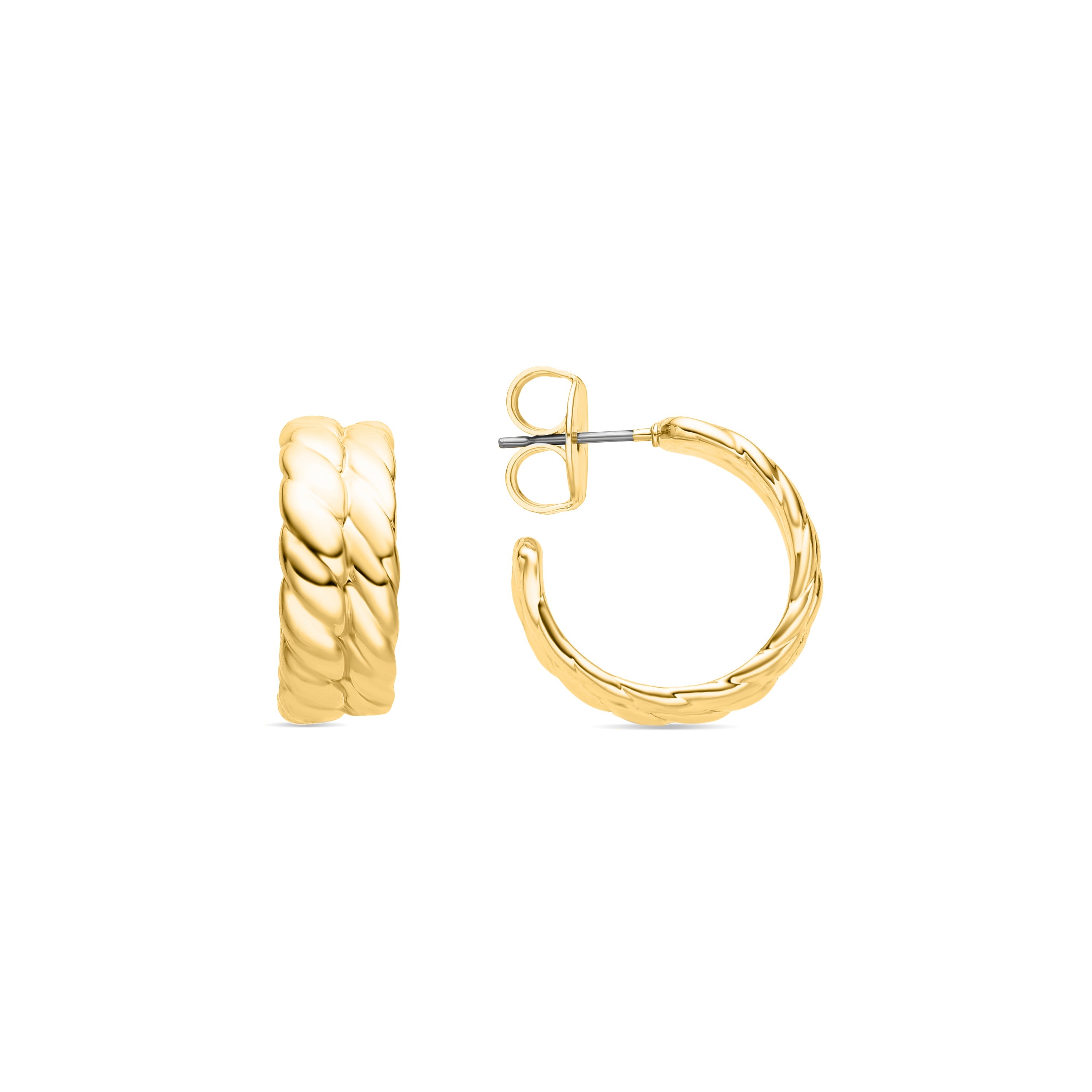 Pendientes acabado oro 18K - Thety