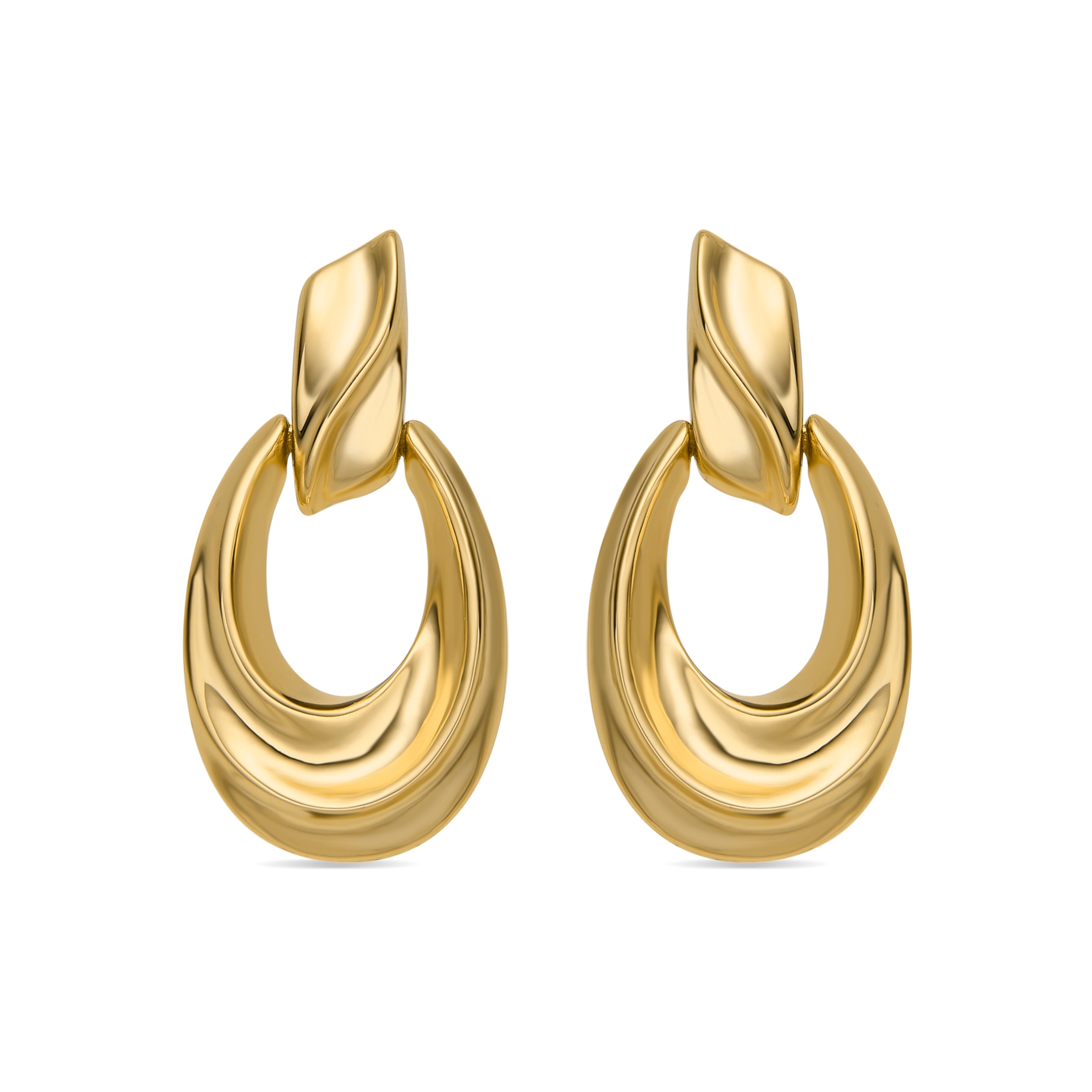 Pendientes acabado oro 18k - Miota