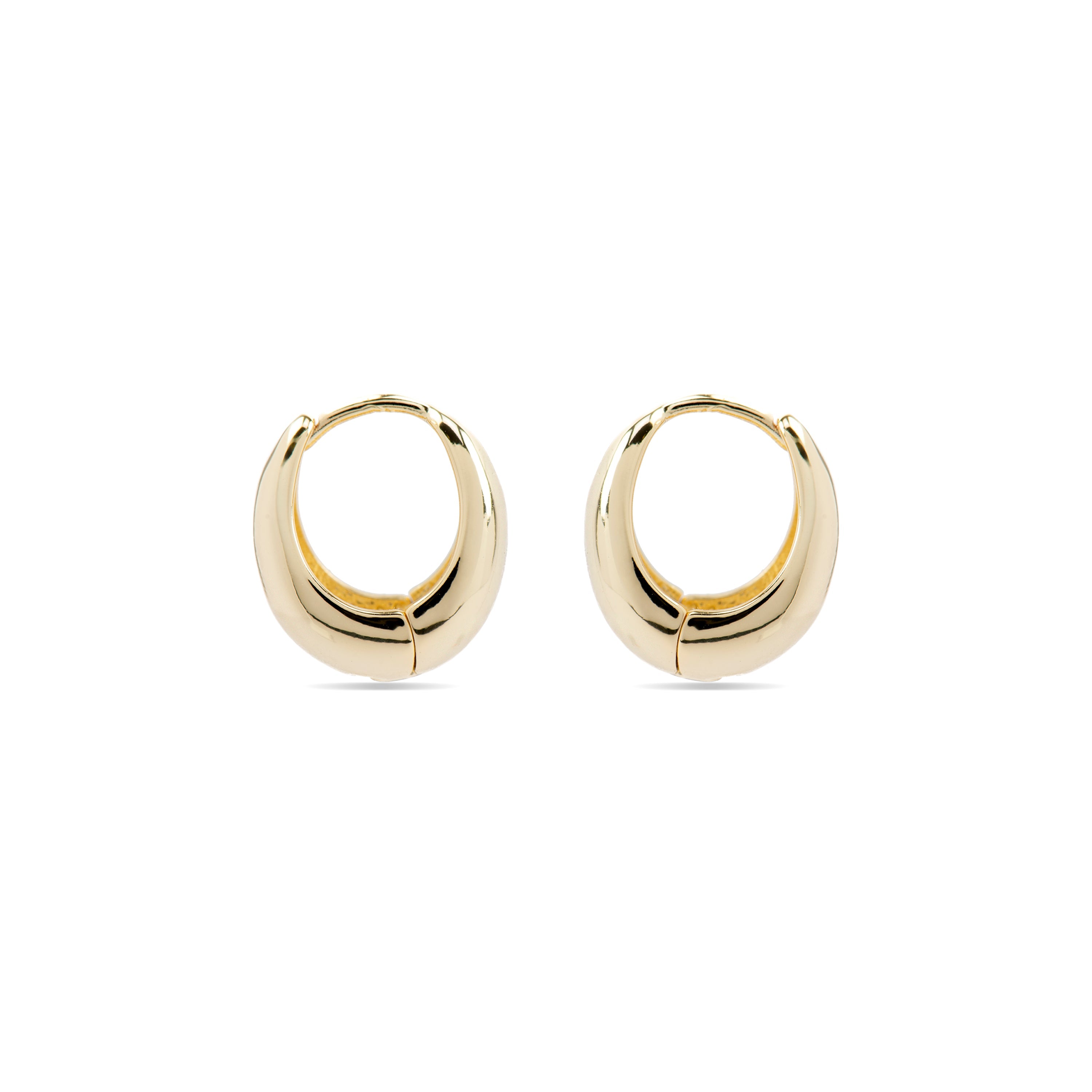 Pendientes acabado oro 18k - Mickra