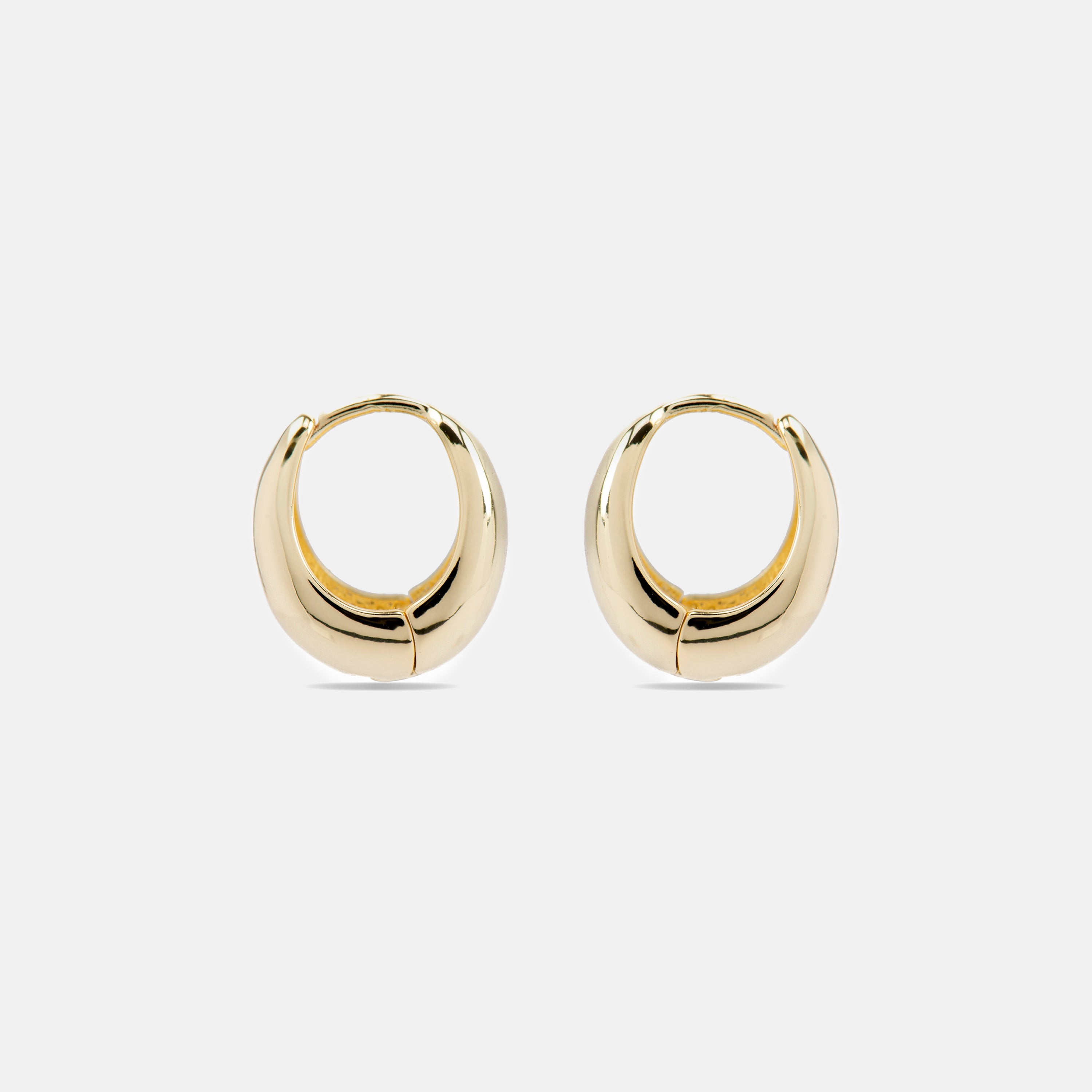 18k gold finish earrings - Mickra