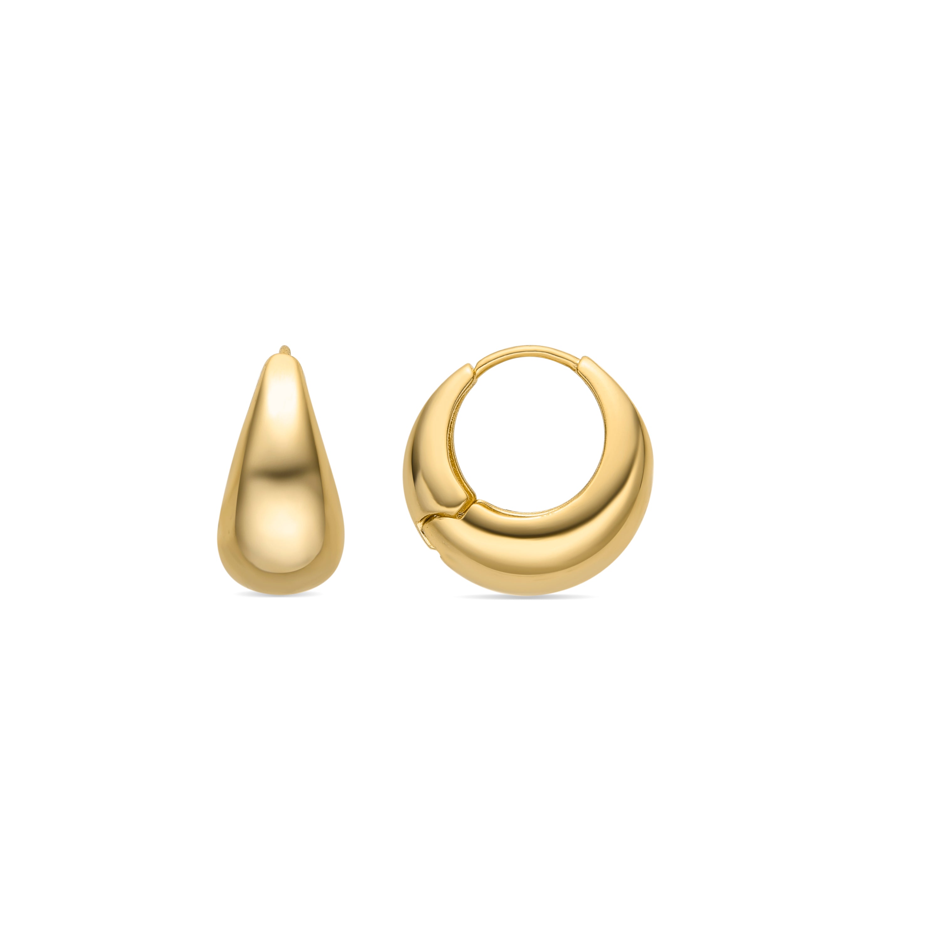Pendientes acabado oro 18k - Zatar