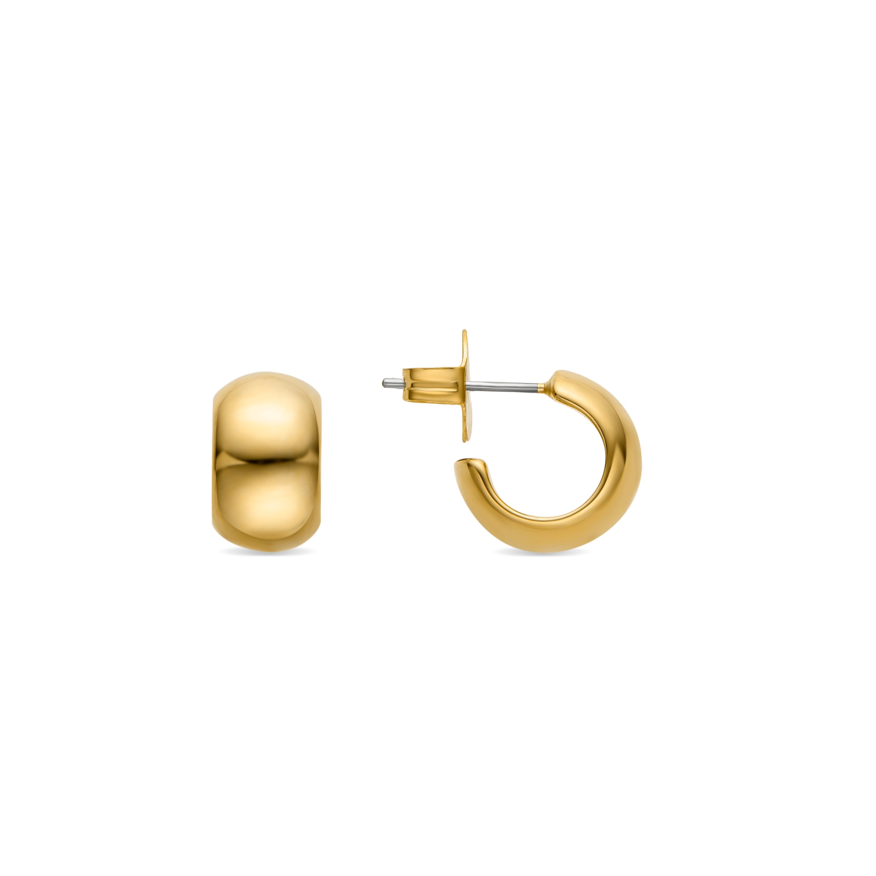 Pendientes acabado oro 18k - Metha