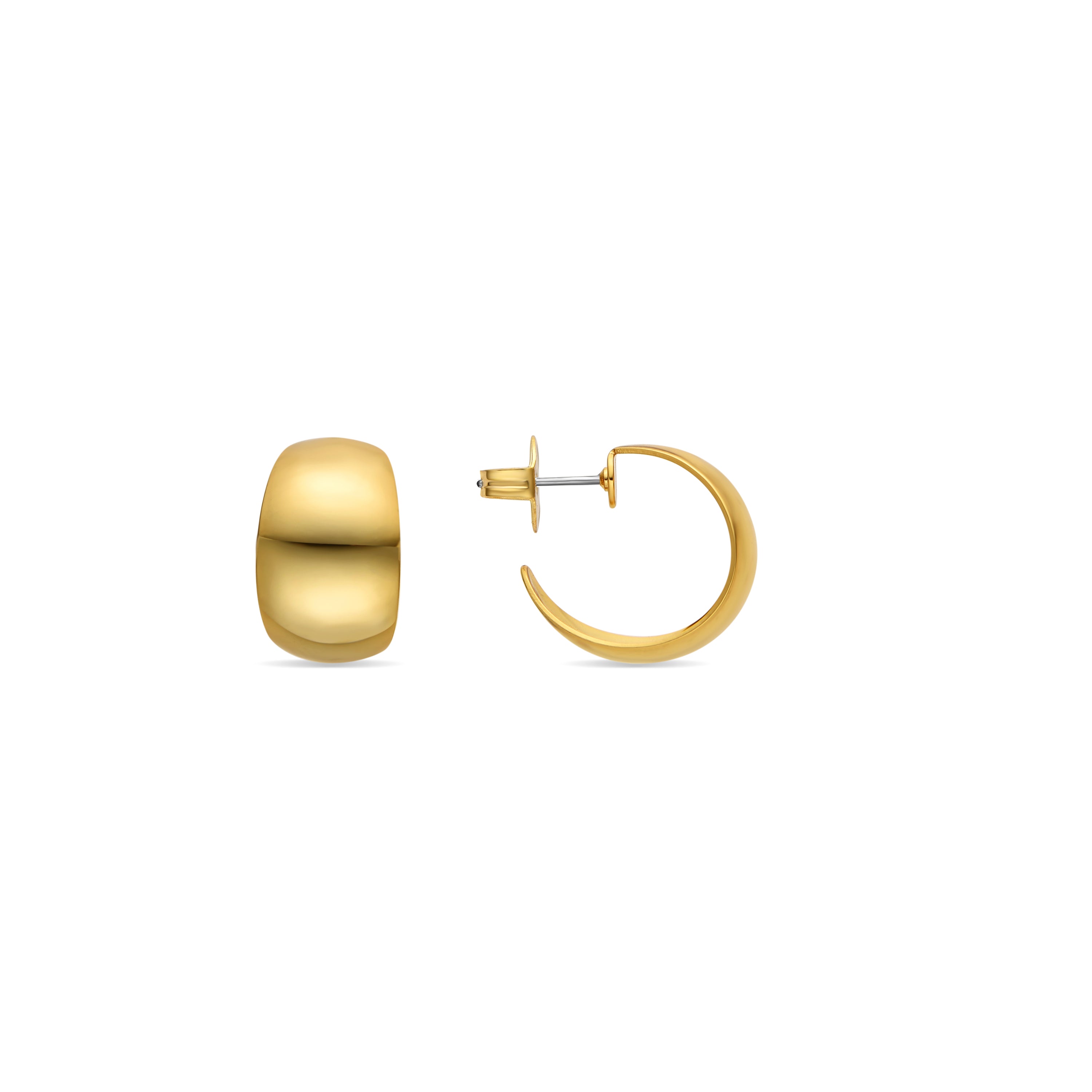 Pendientes acabado oro 18k - Hellax