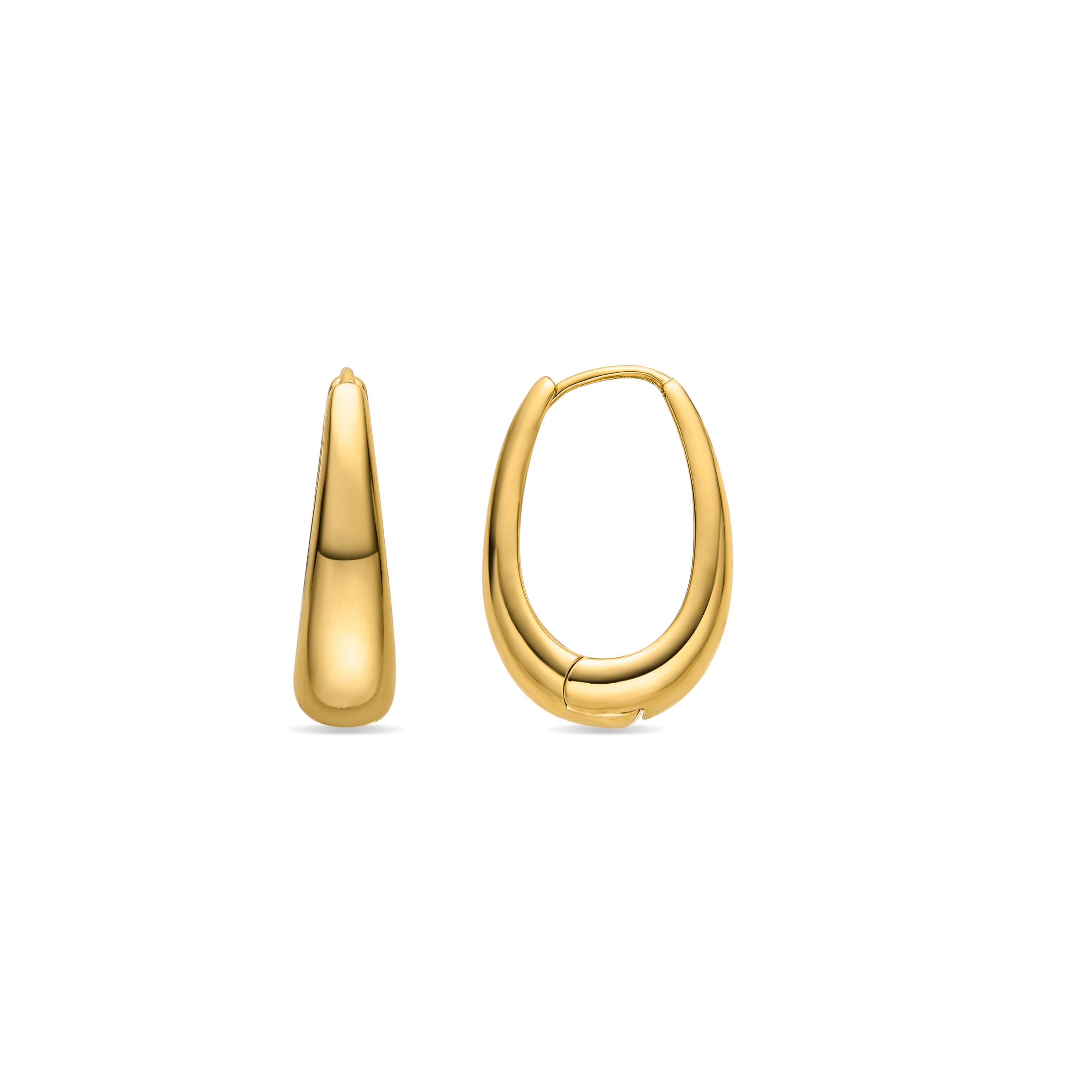 Pendientes acabado oro 18k - Luya