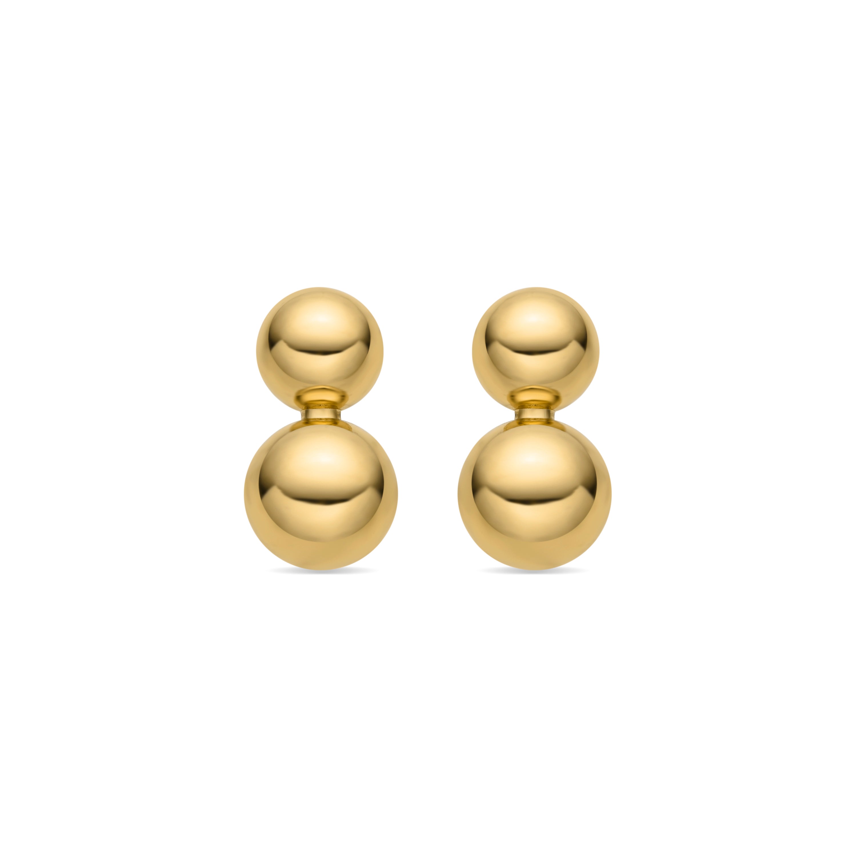 Pendientes acabado oro 18k - Ryro