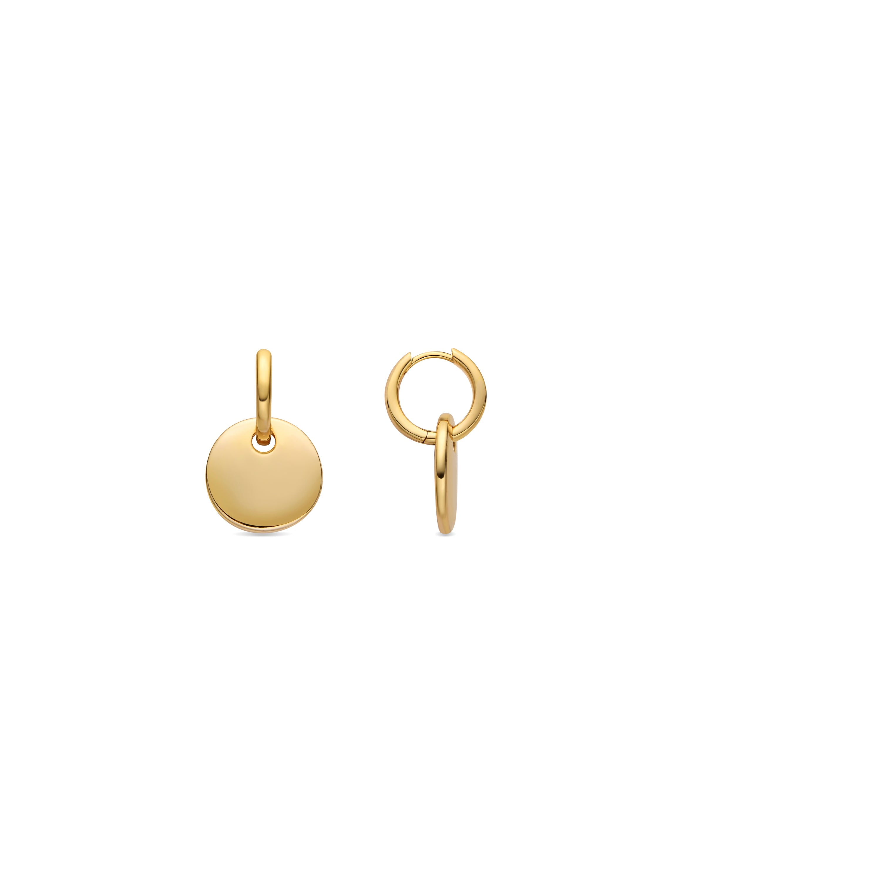 Pendientes acabado oro 18k - Lieb