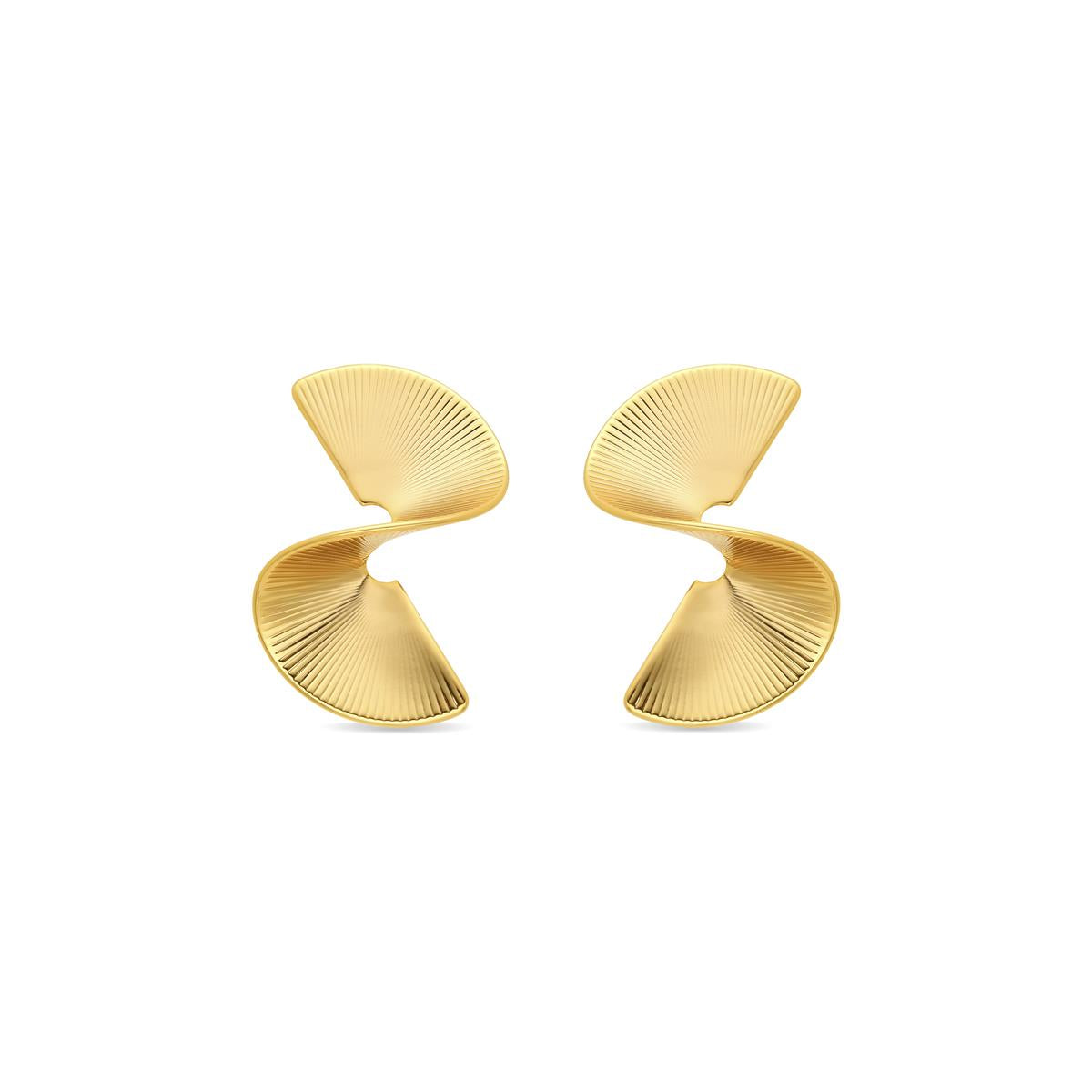Orecchini finitura oro giallo 18k - Khano