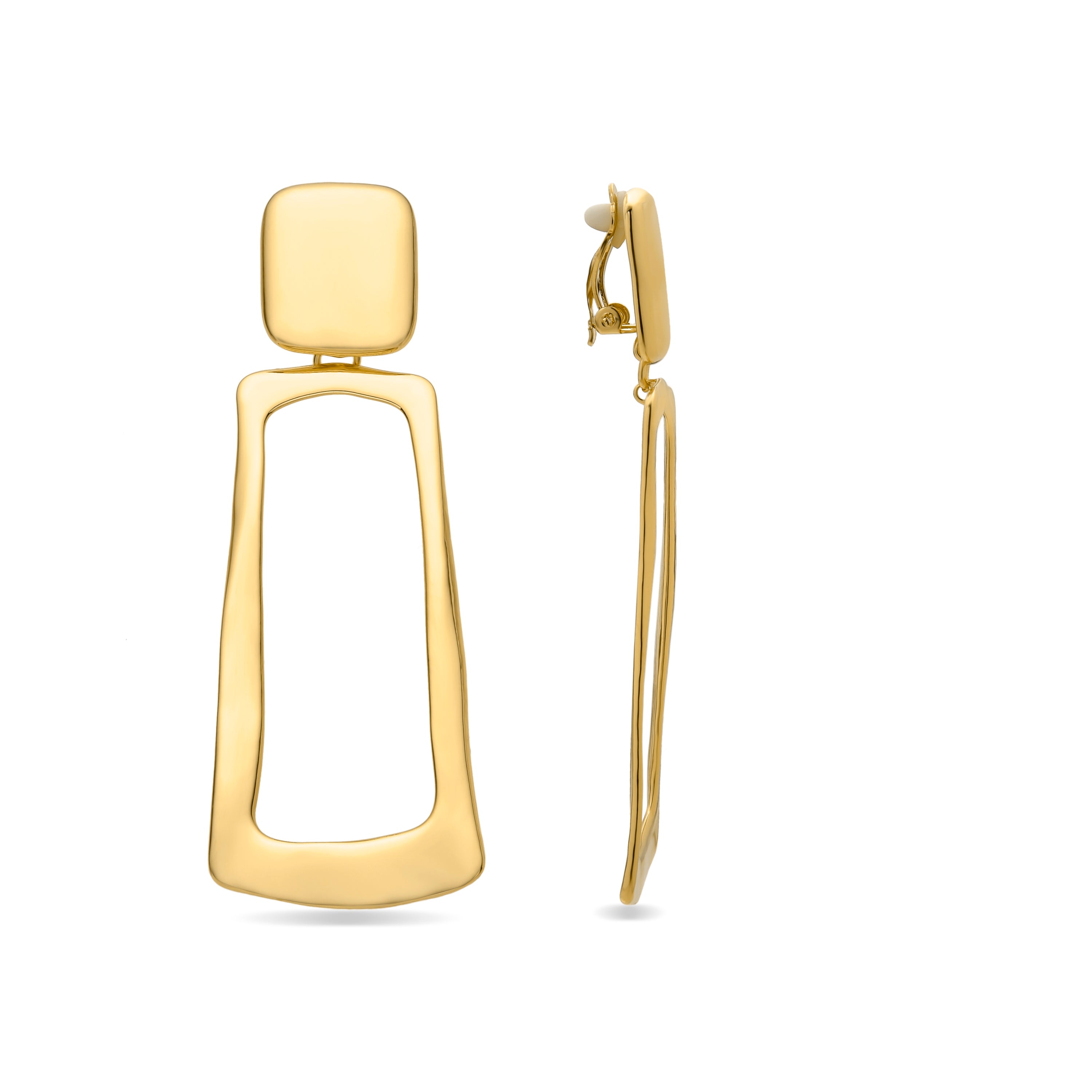 Boucles d'oreilles en or jaune 18K - Dranem