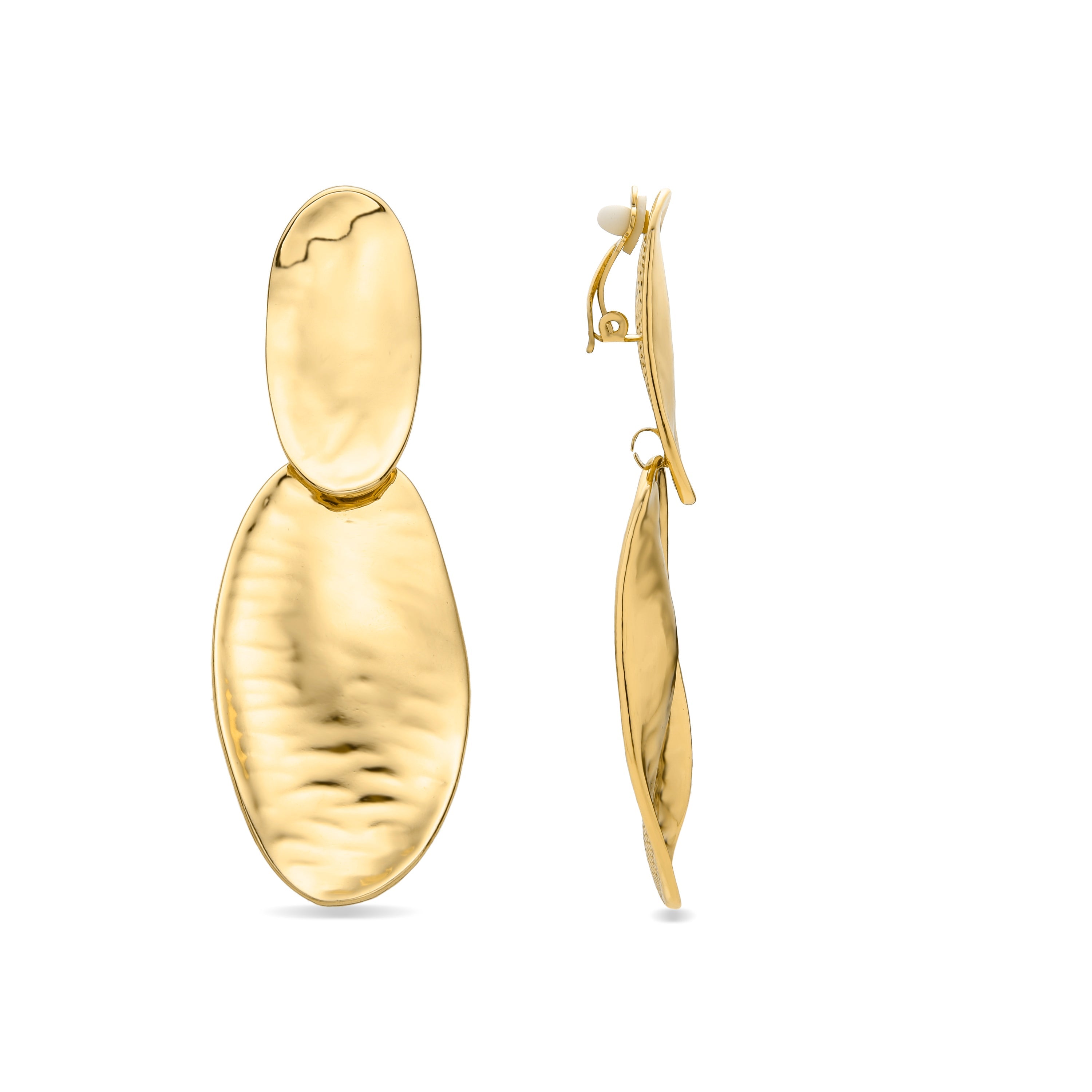 Boucles d'oreilles en or jaune 18K - Zinlay