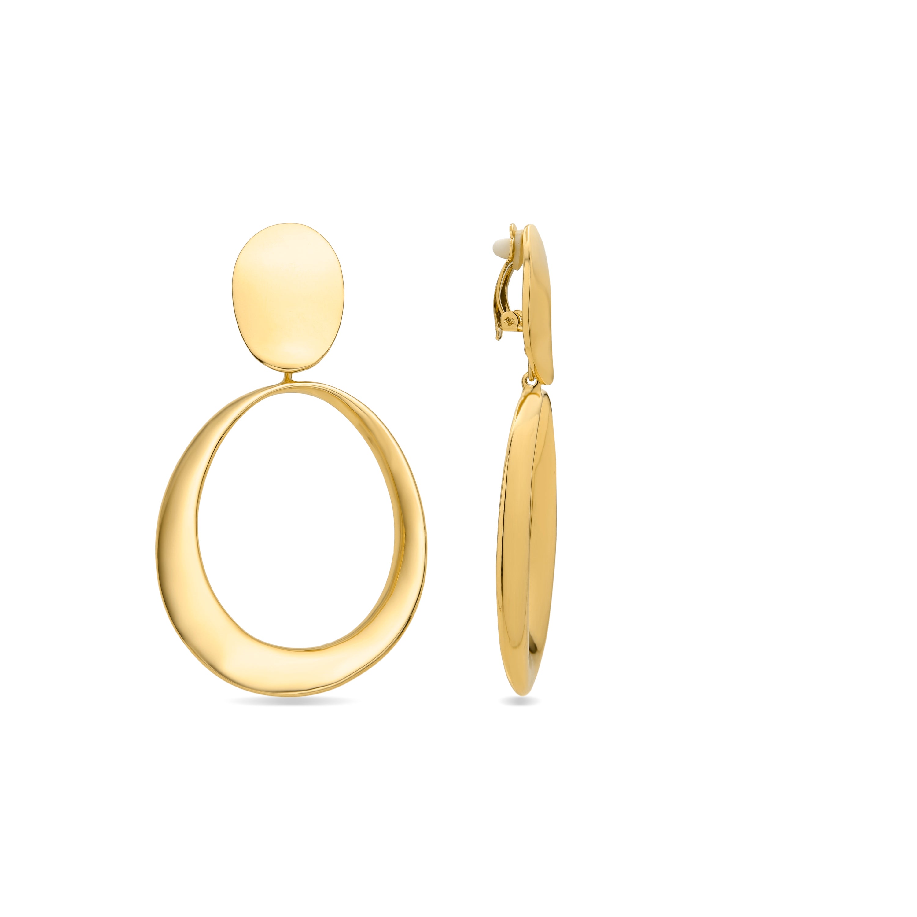 Boucles d'oreilles en or jaune 18K - Elnath