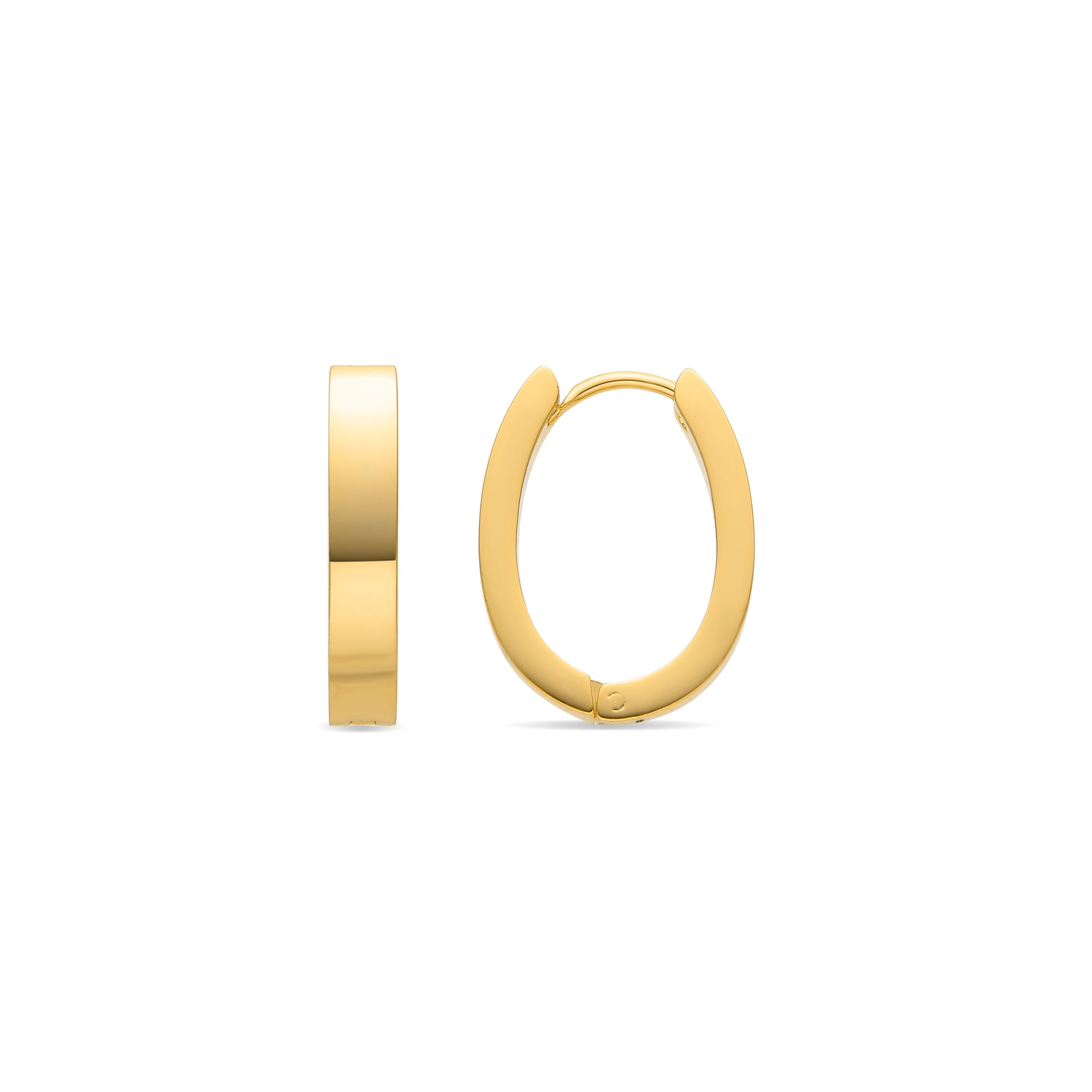 Pendientes acabado oro 18K - Firax