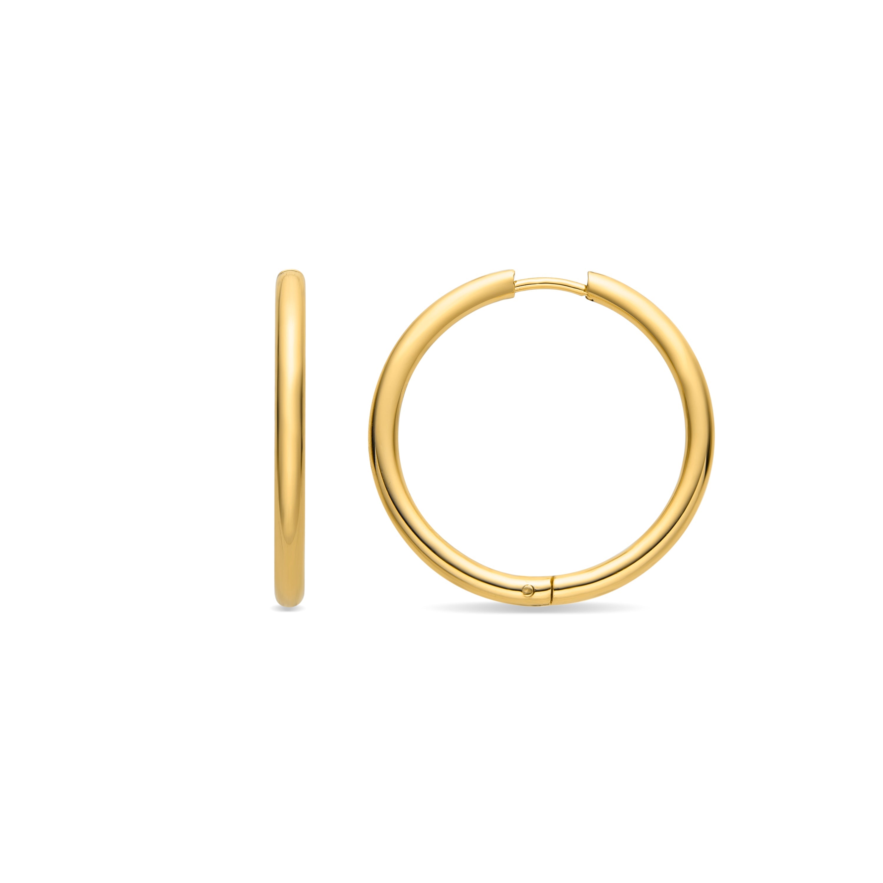 Pendientes acabado oro 18K - Carai