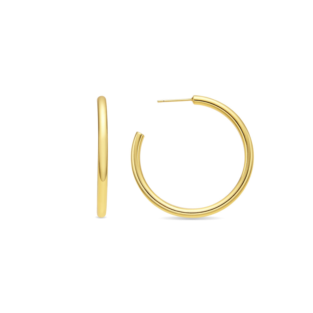 Pendientes acabado oro 18k - Polur