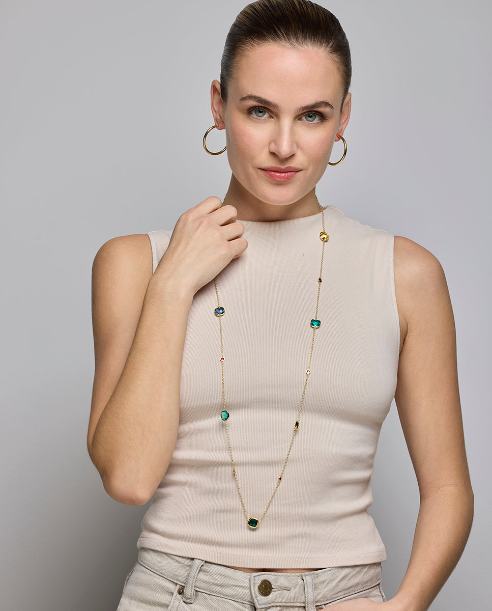 Pendientes acabado oro 18k - Polur