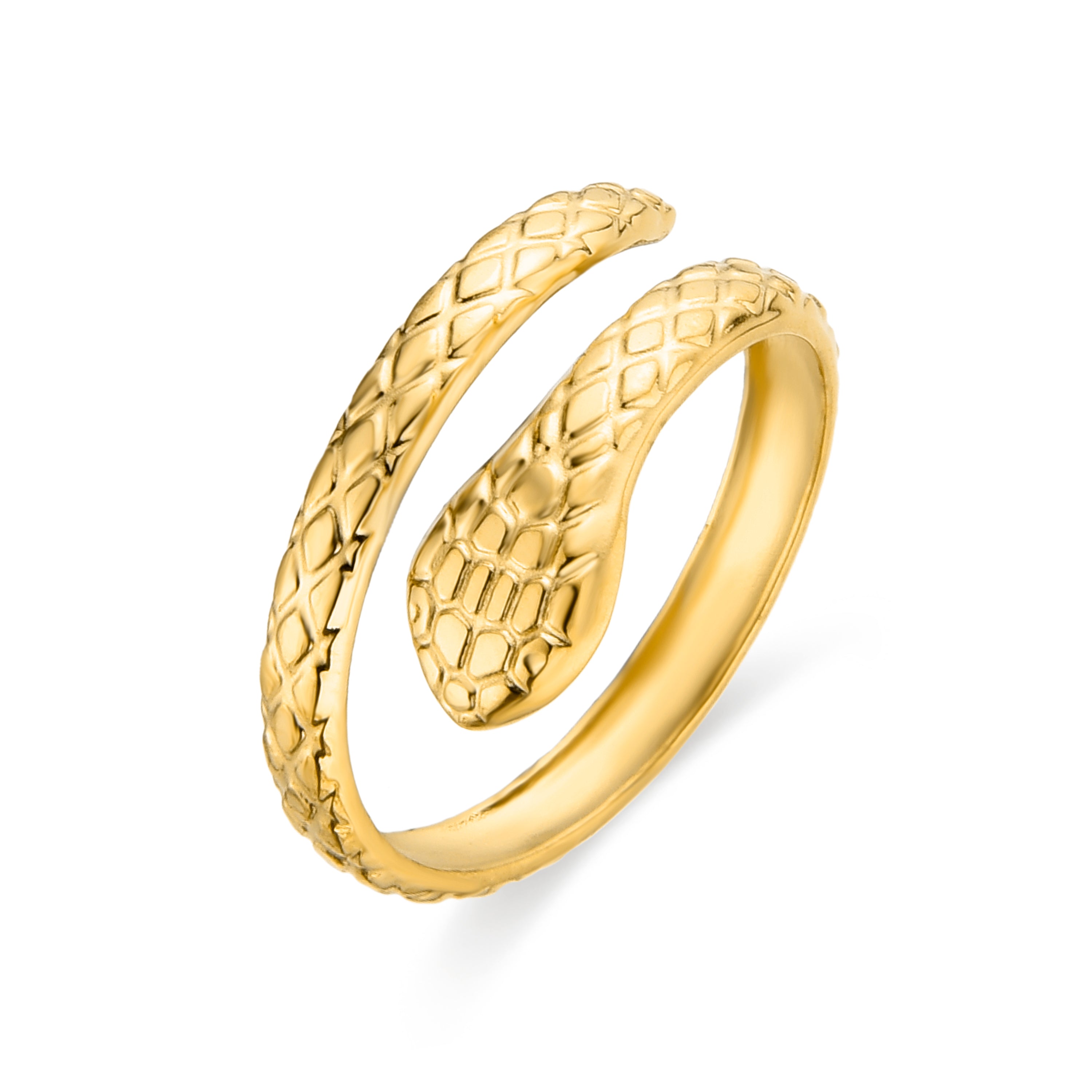 Anillo acabado en oro amarillo 18K - Raxa
