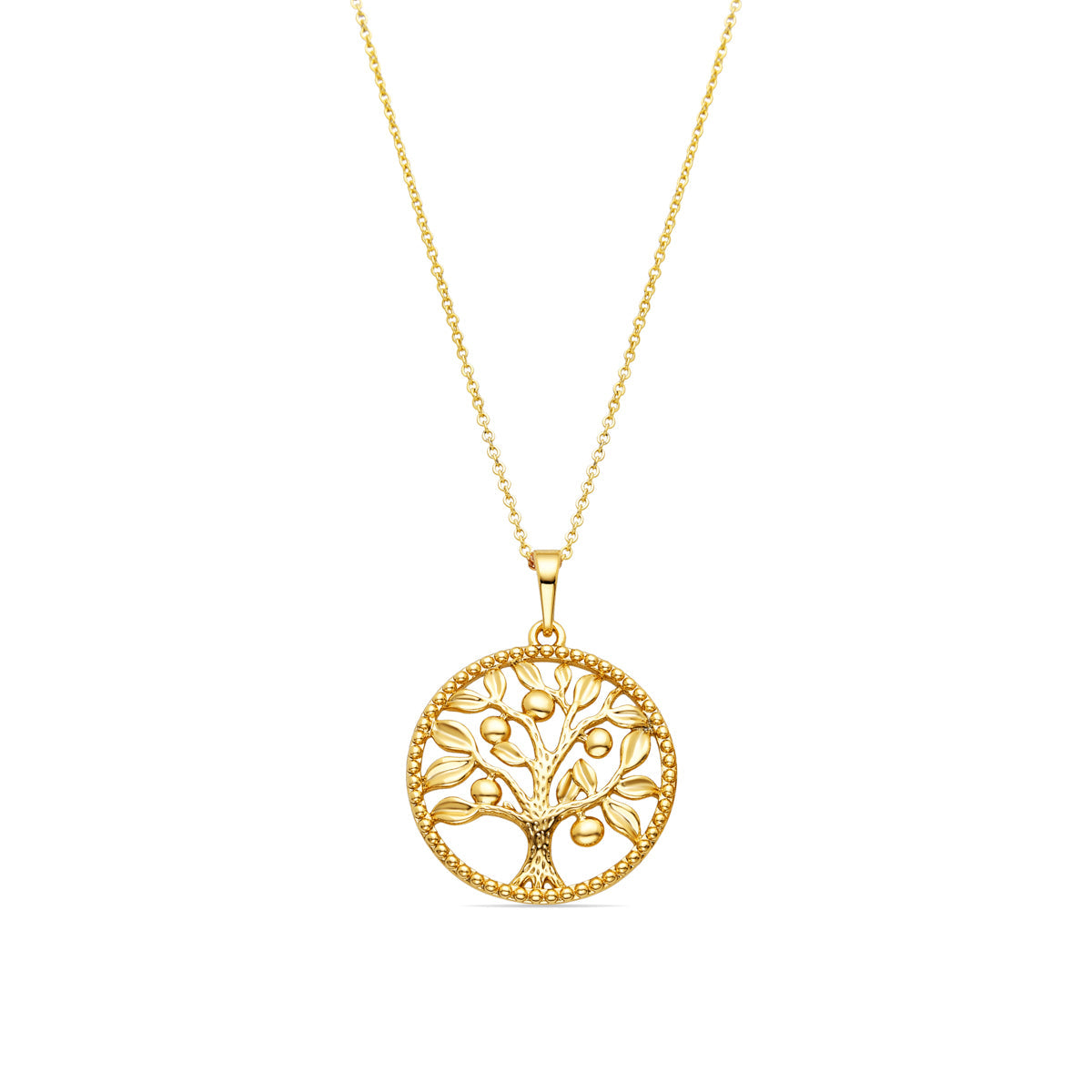 Collier avec Zirconium Brillant finition or 18k - Timew