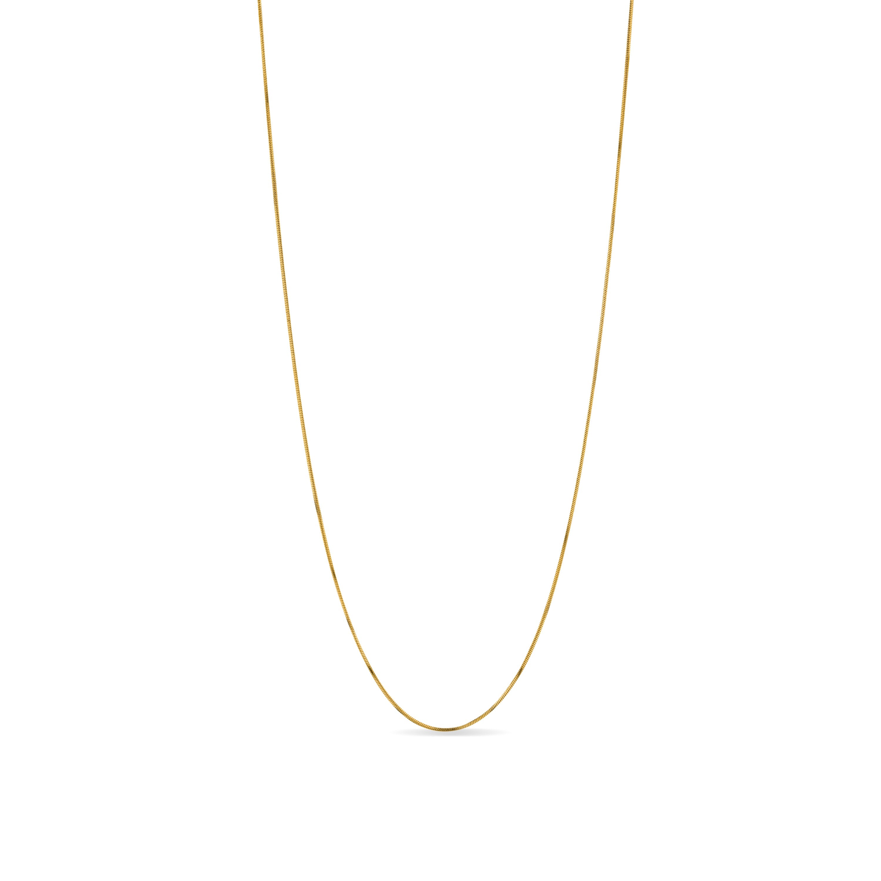 18K yellow gold finished collar - Nesil