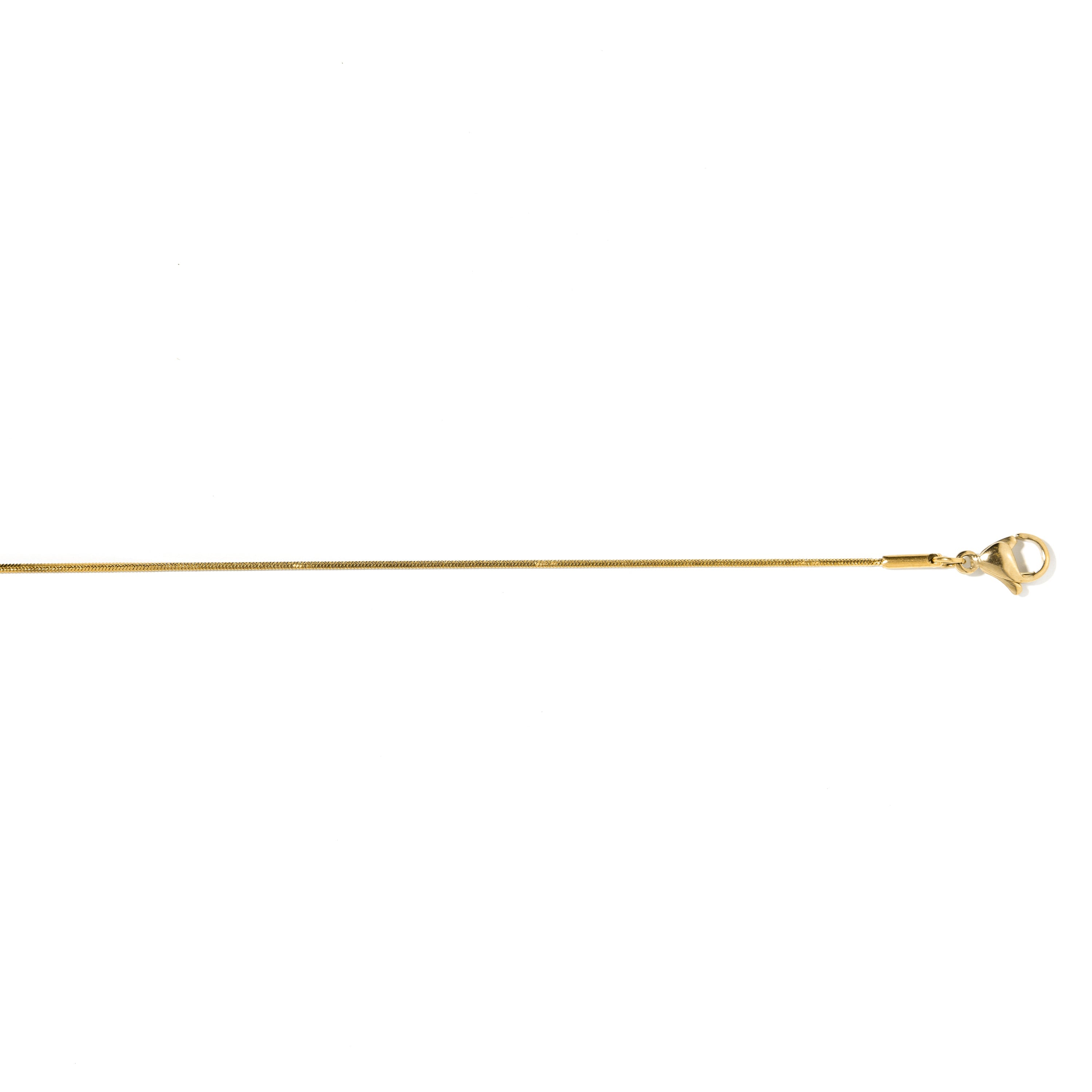 18K yellow gold finished collar - Nesil