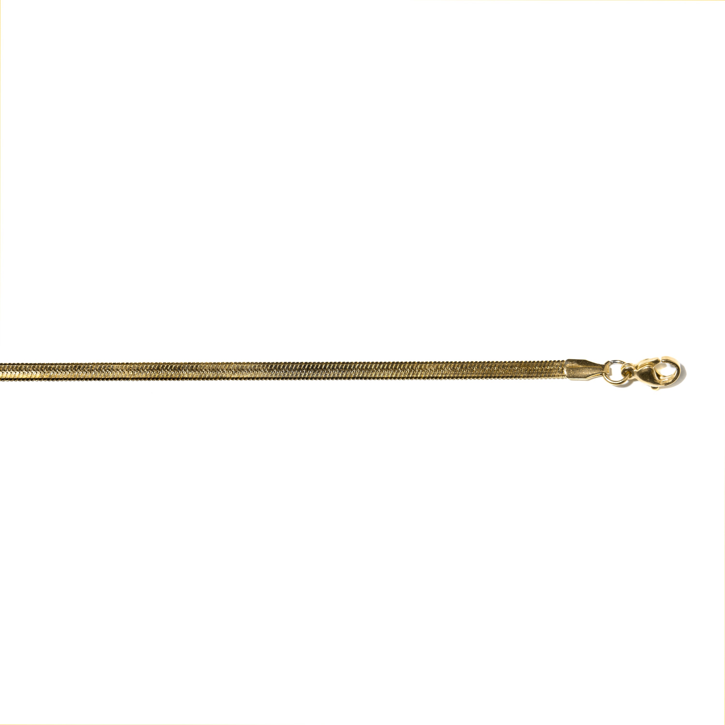 18K yellow gold finished collar - Hiu