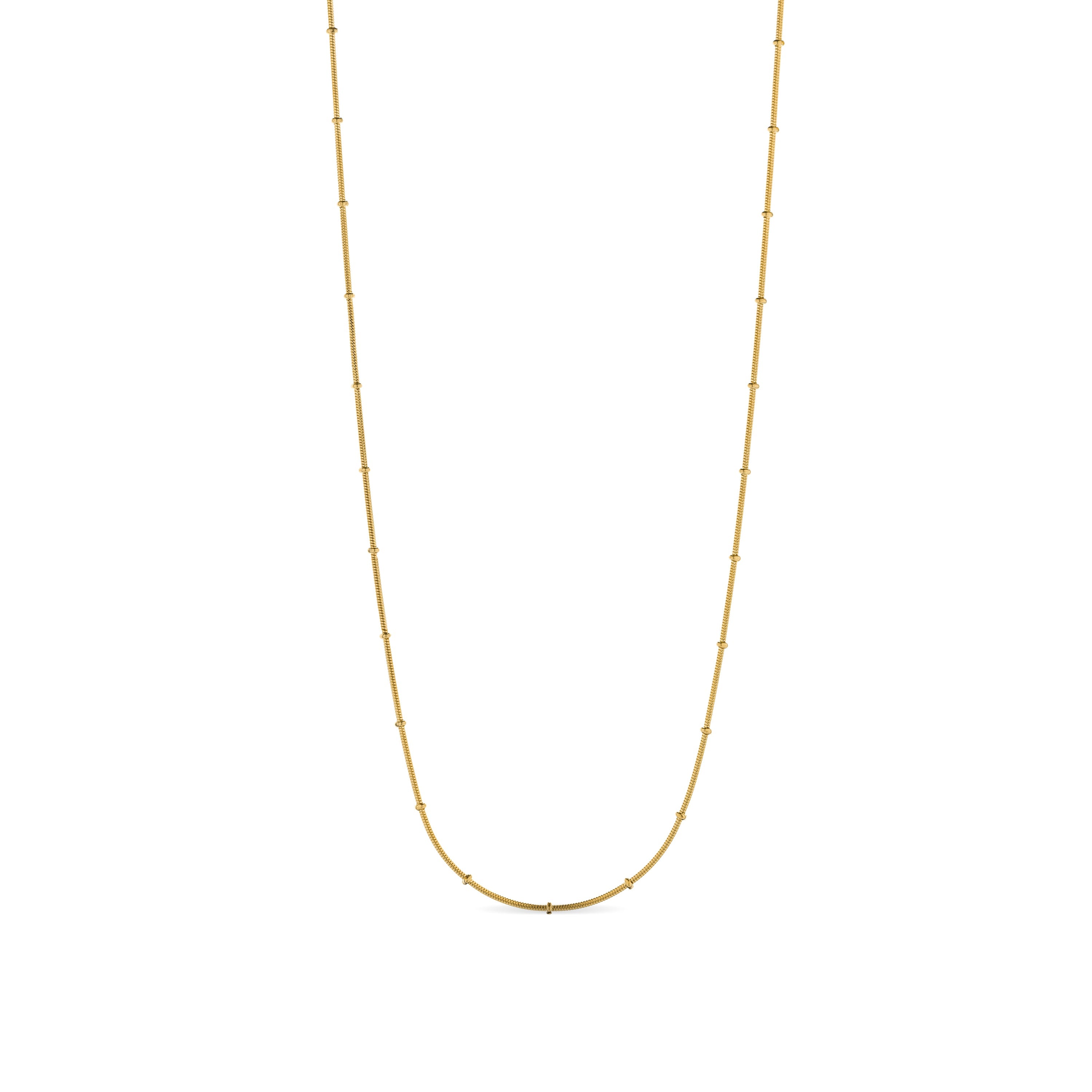 18K yellow gold finished collar - Thapai