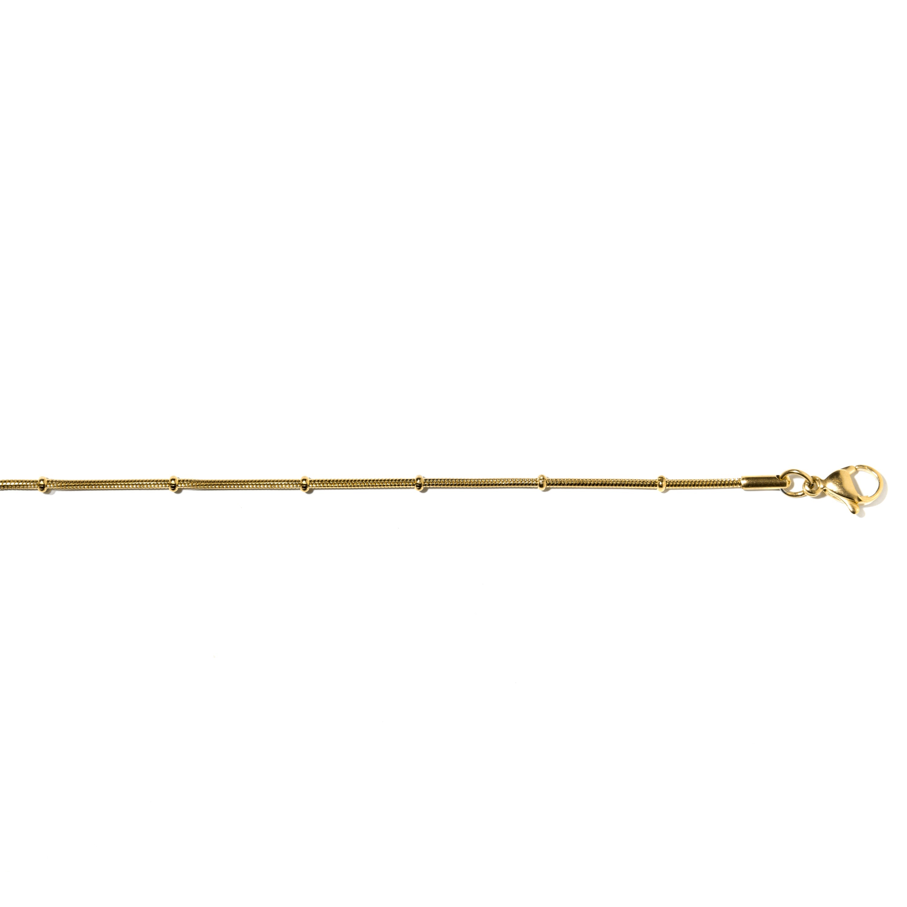 18K yellow gold finished collar - Thapai