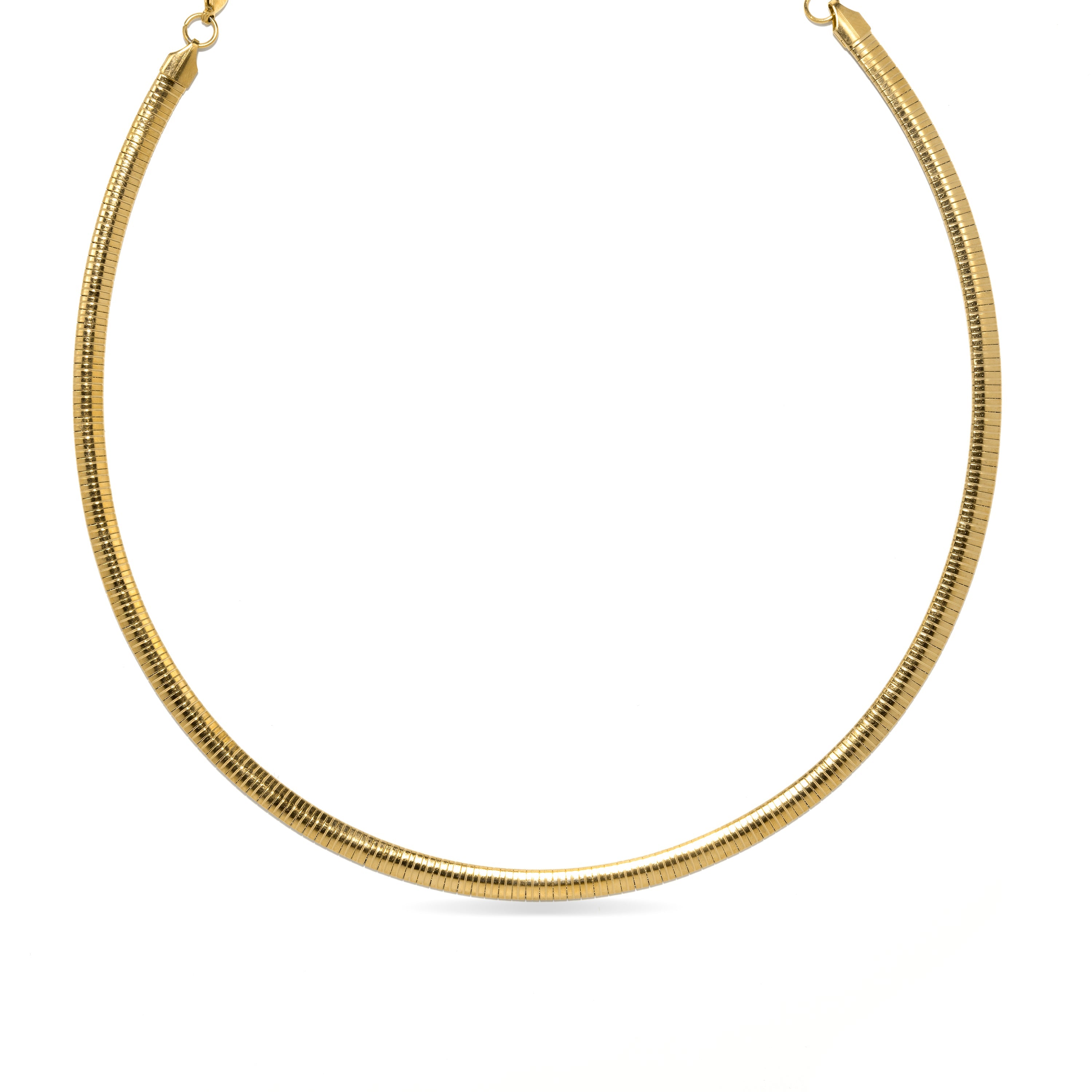18K yellow gold finished collar - Yla