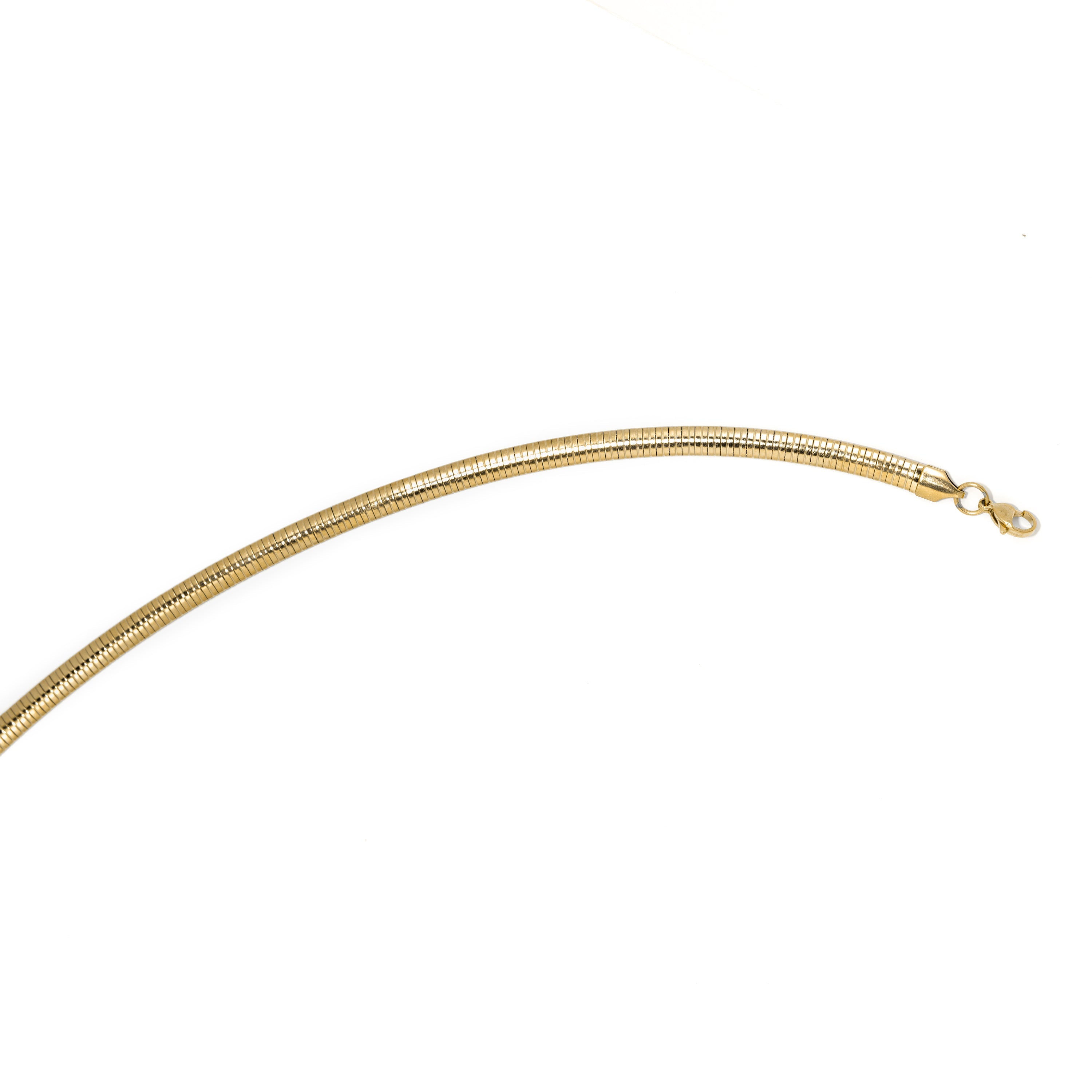 18K yellow gold finished collar - Yla