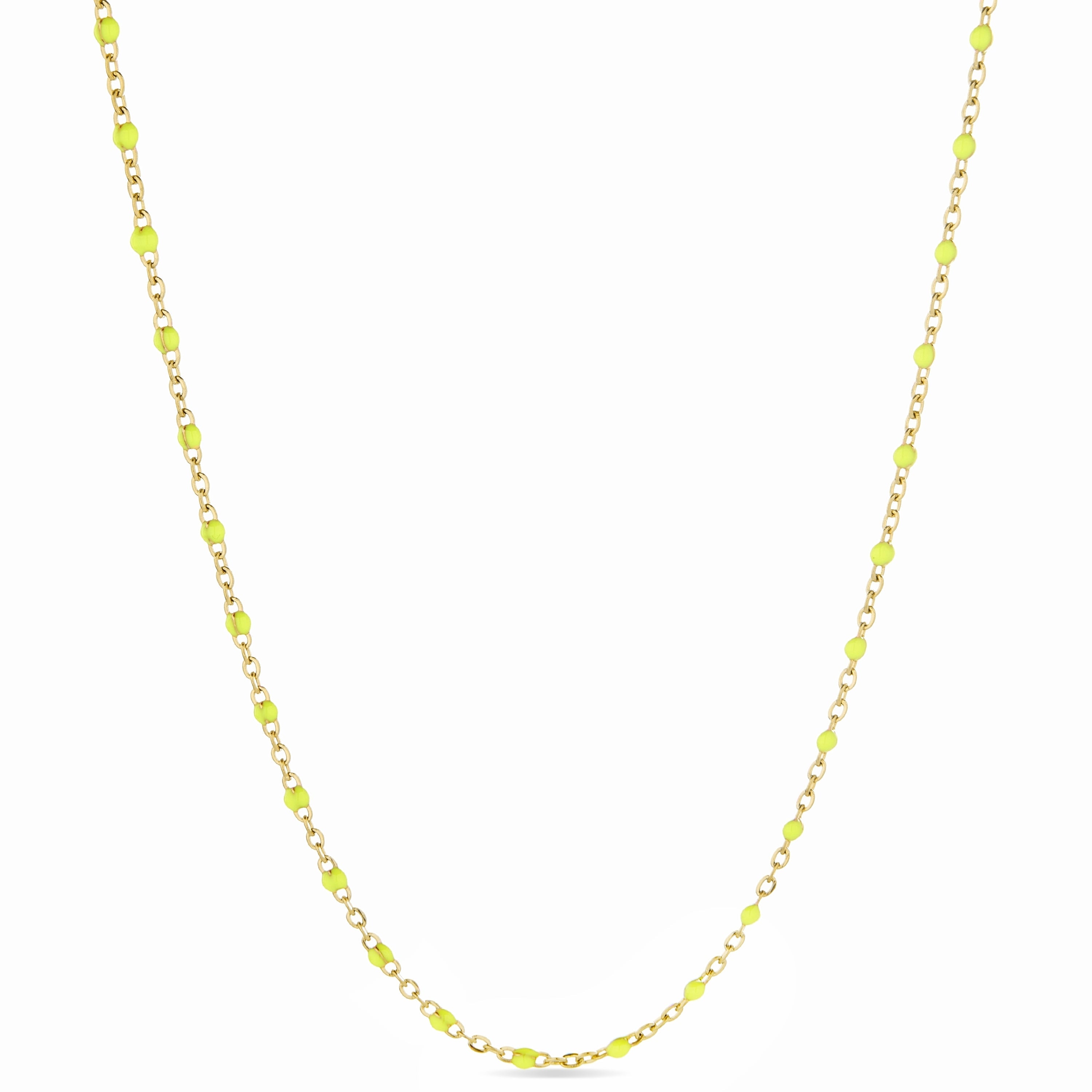18K yellow gold finished collar - Ilade