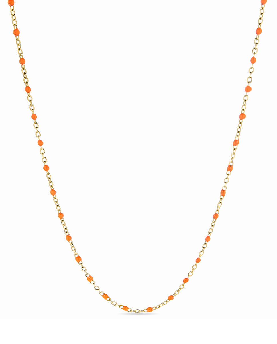 18K yellow gold finished collar - Ilade