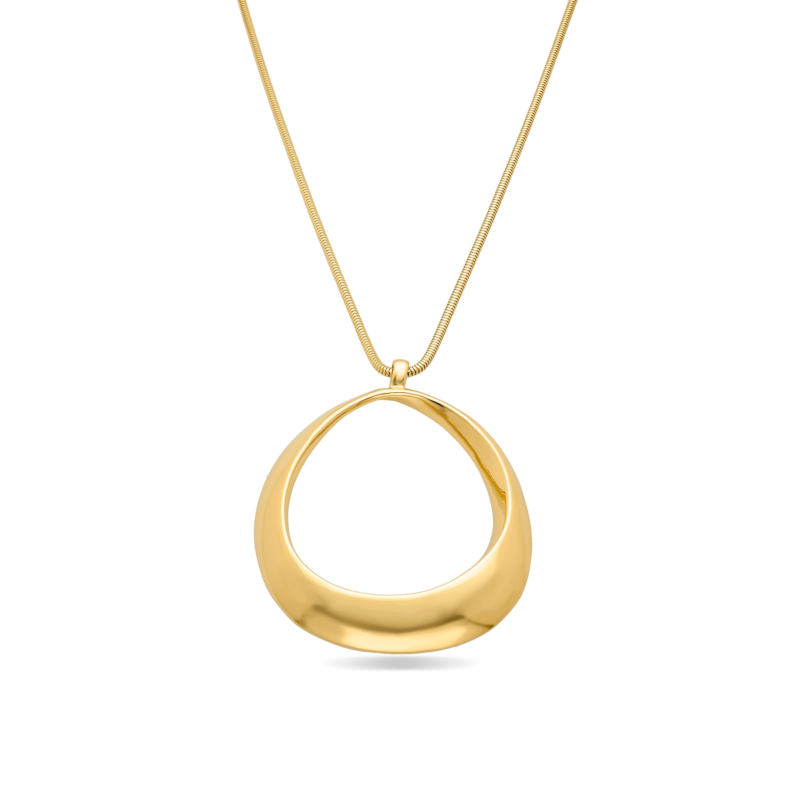Collar acabado en oro amarillo 18K - Mei