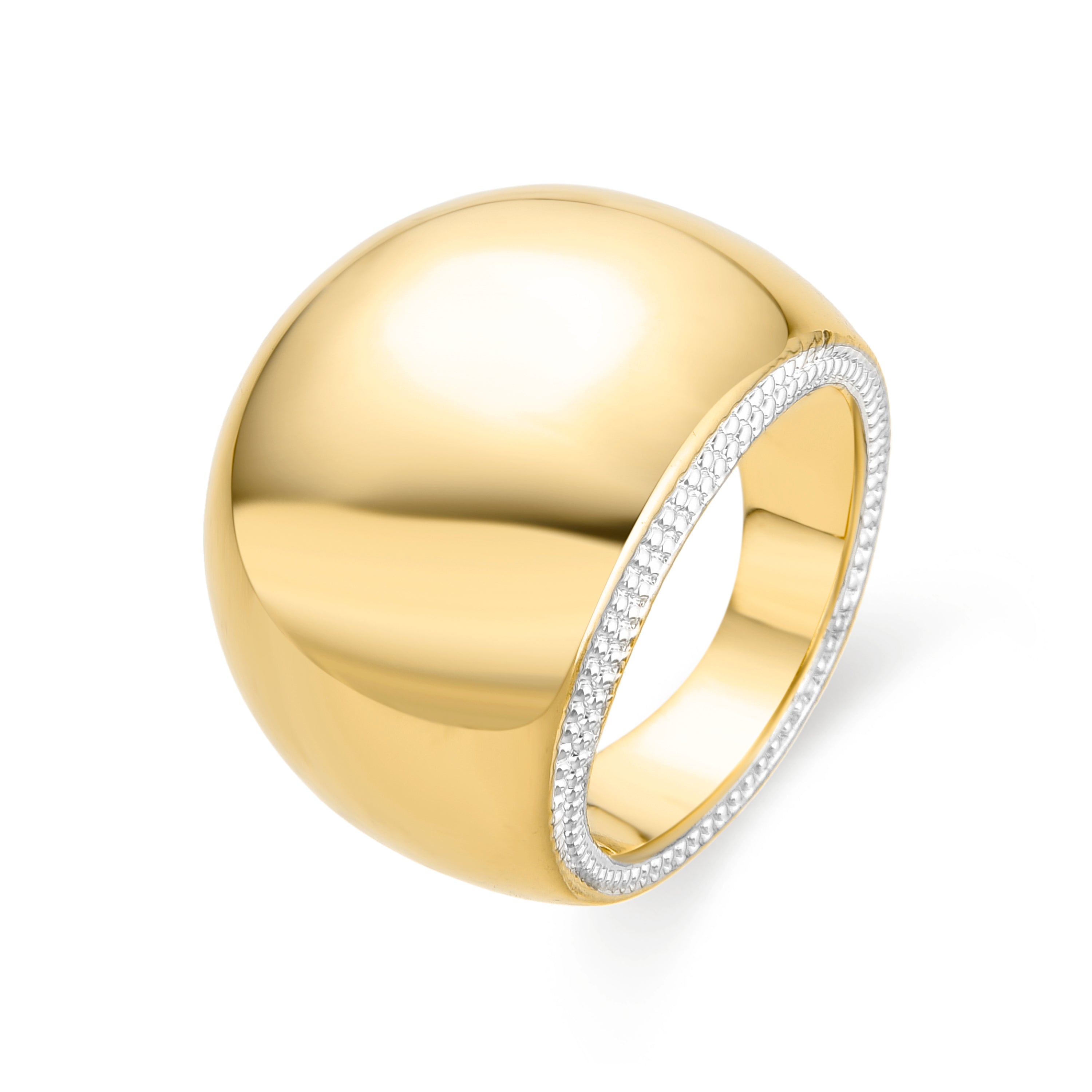 Bague en or jaune 18K - Eharbel