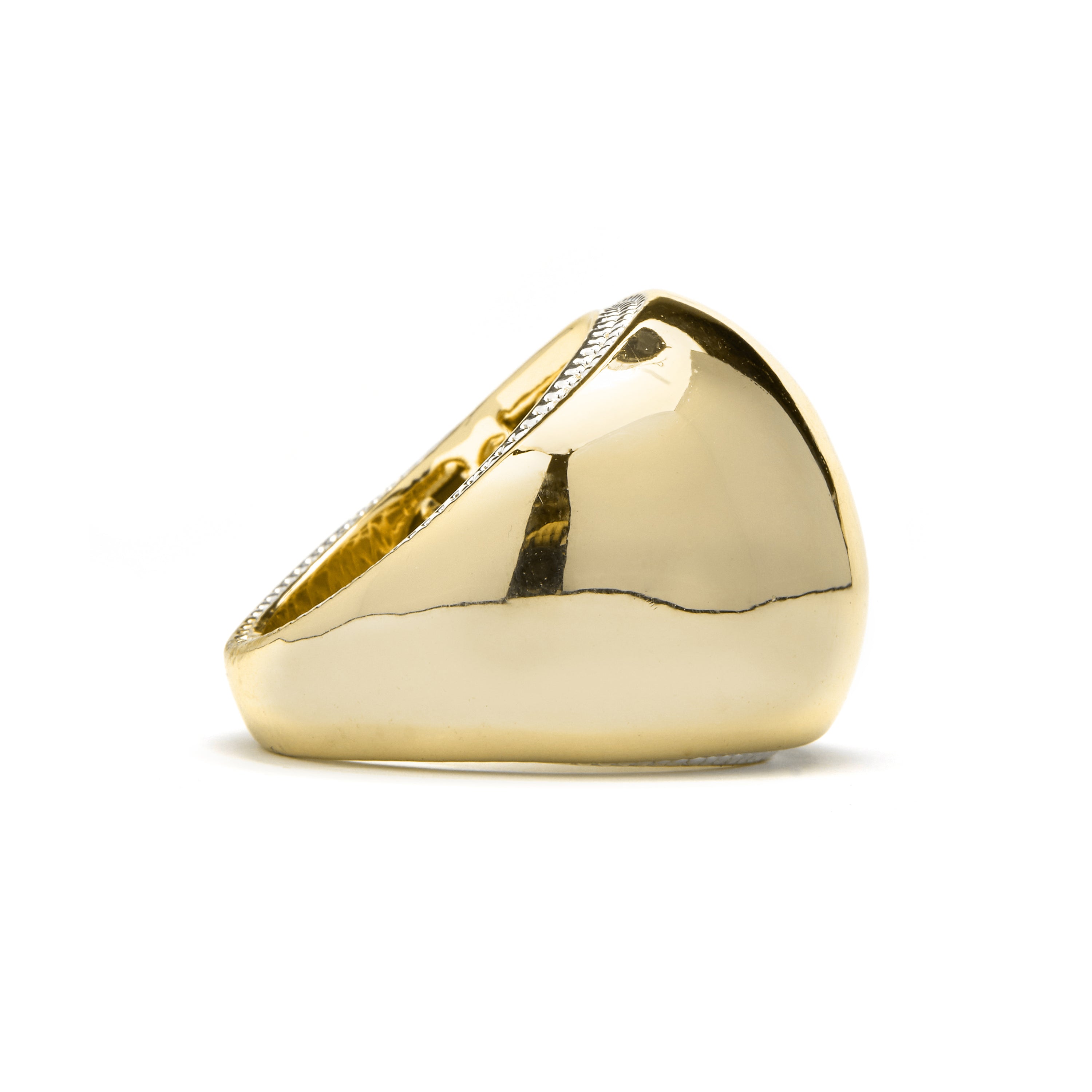 Bague en or jaune 18K - Eharbel