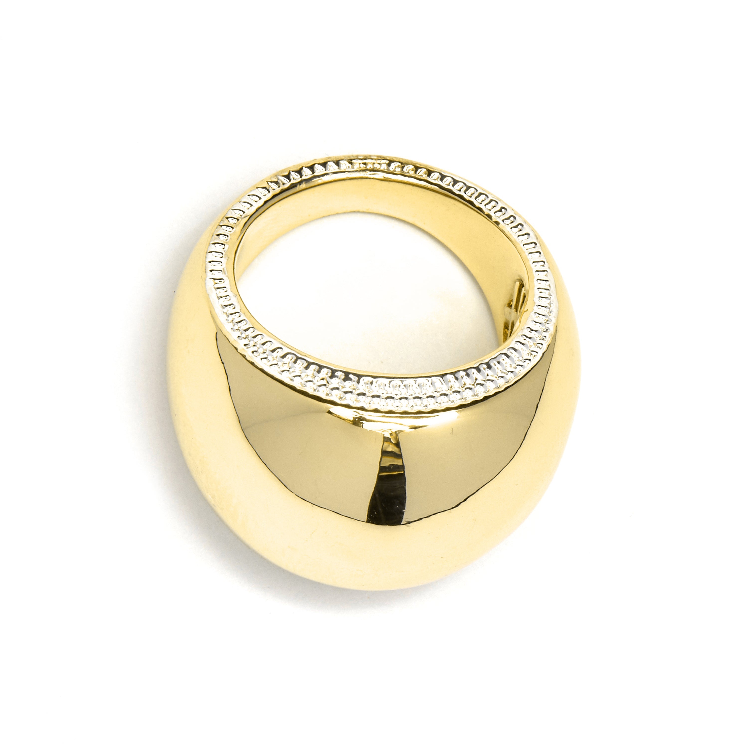 Bague en or jaune 18K - Eharbel