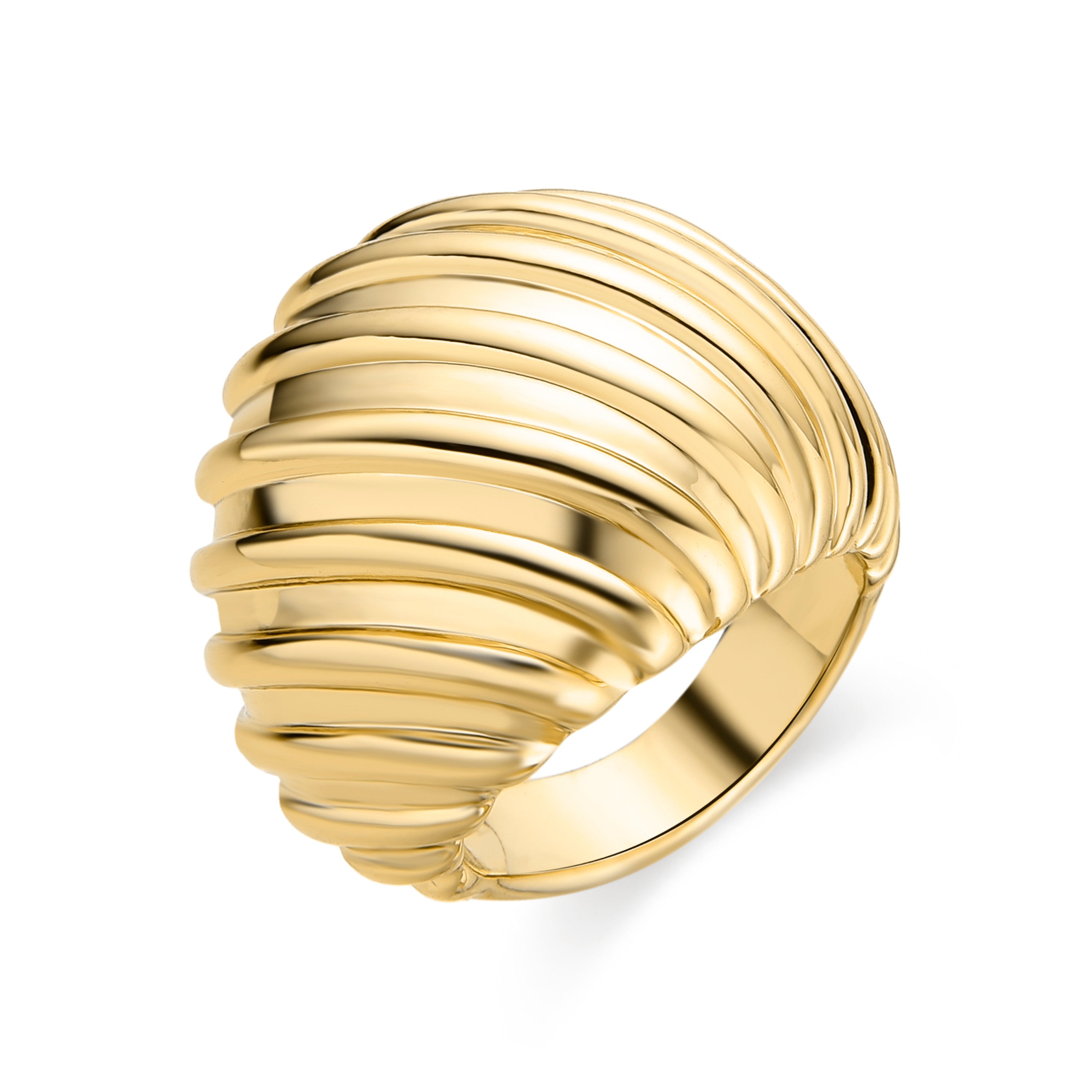 Bague en or jaune 18K - Kaizal