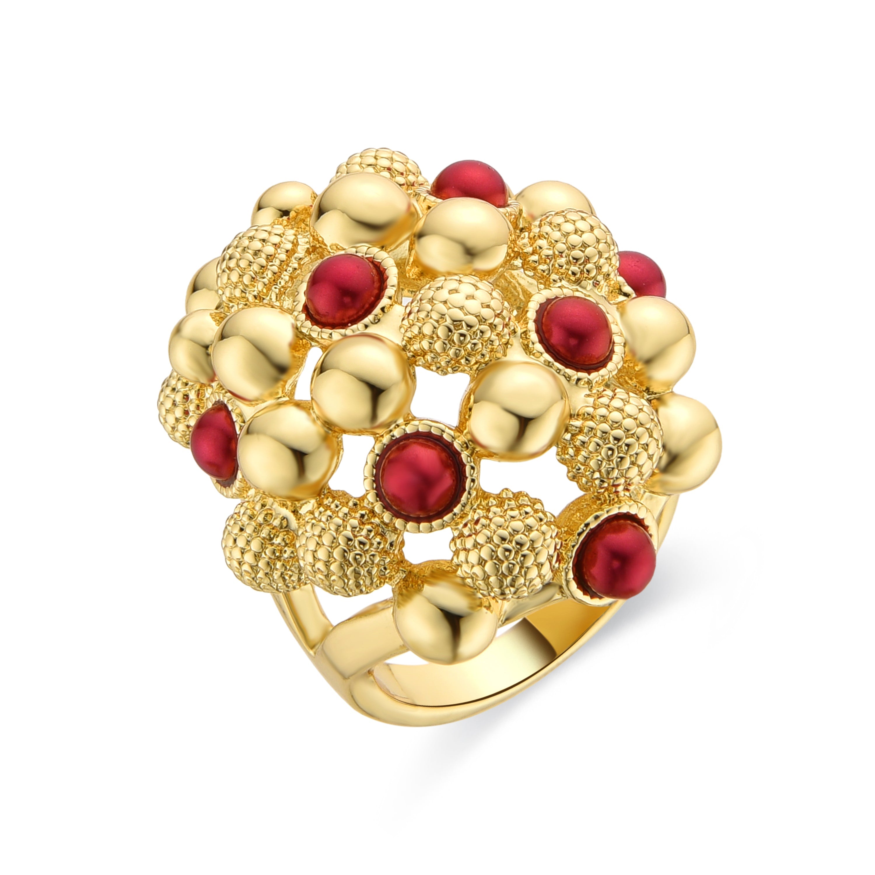 Bague en or jaune 18K - Xiglor