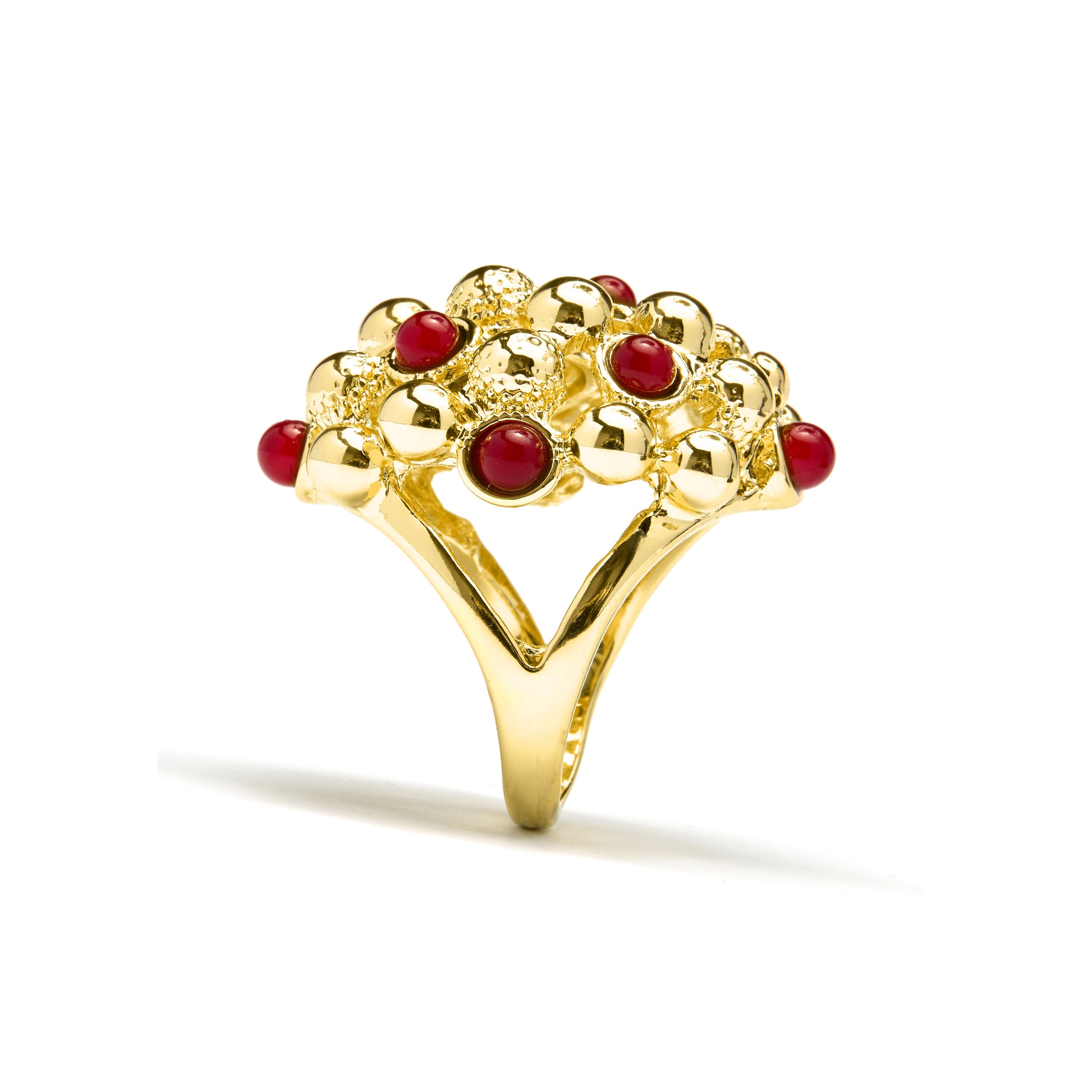 Ring afgewerkt in 18K geelgoud - Xiglor