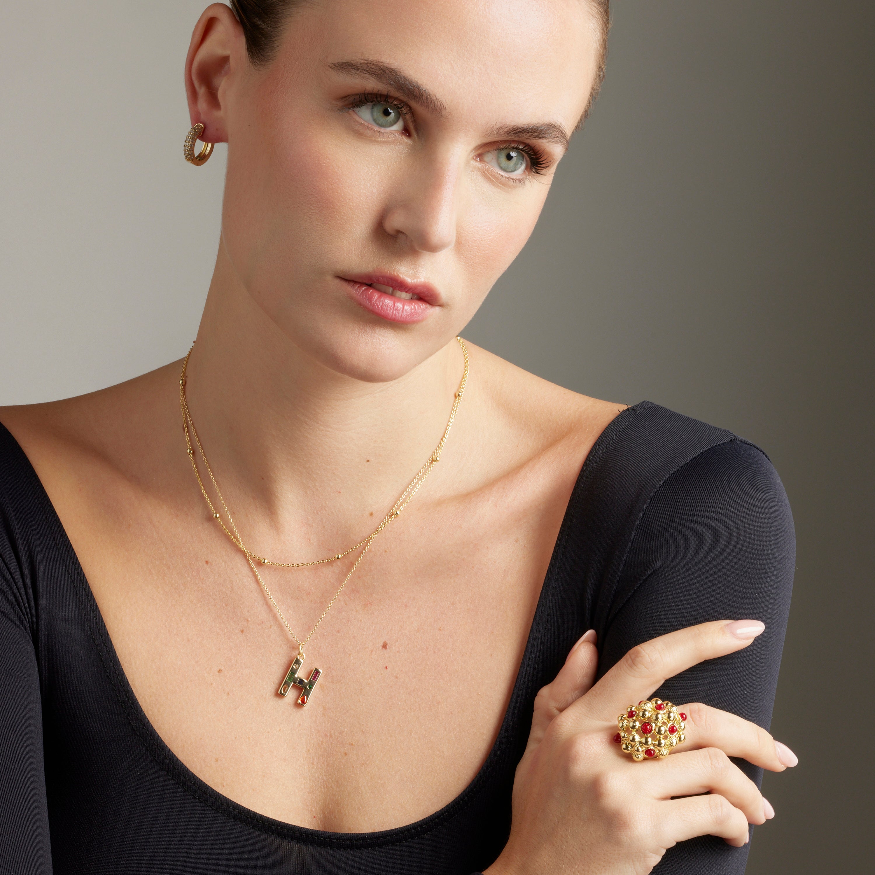 Bague en or jaune 18K - Xiglor