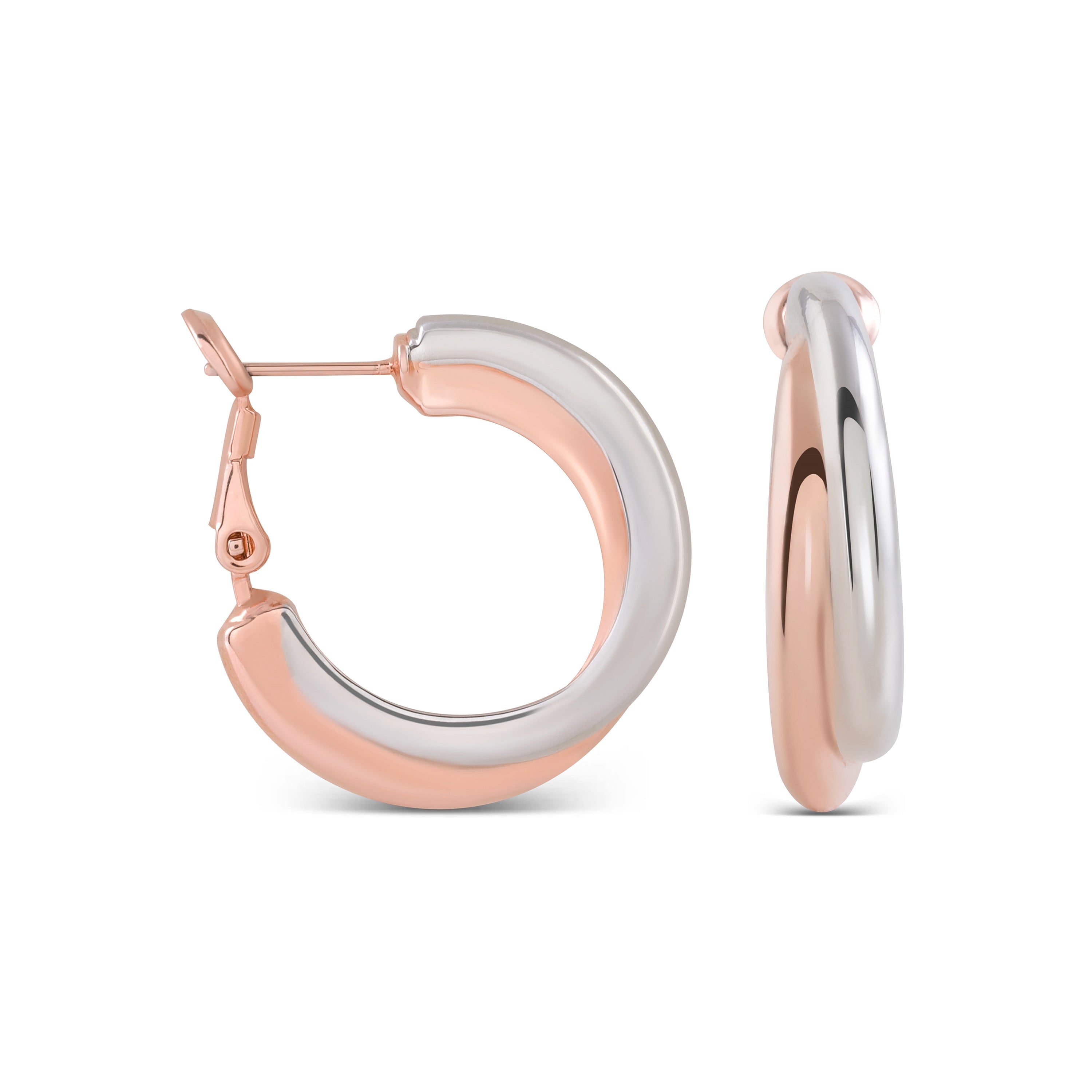 Boucles d'oreilles en or rose 18K - Kalambo