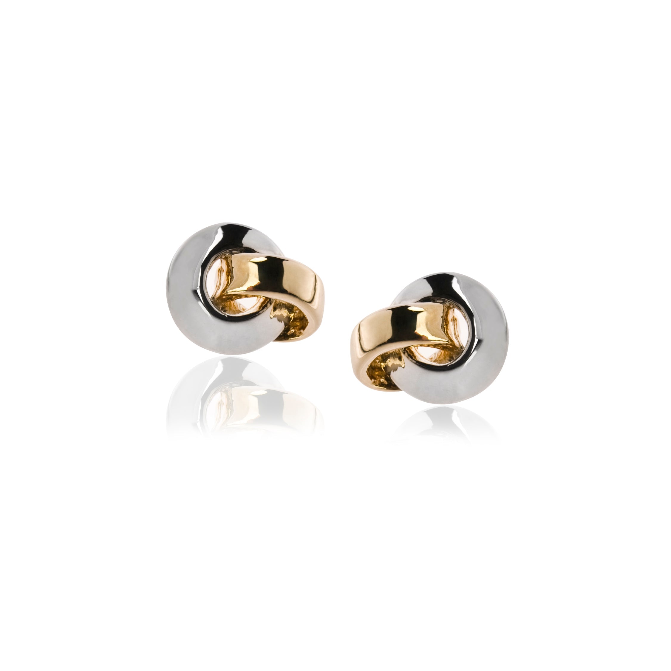 Pendientes acabados en oro amarillo 18K - Bocar