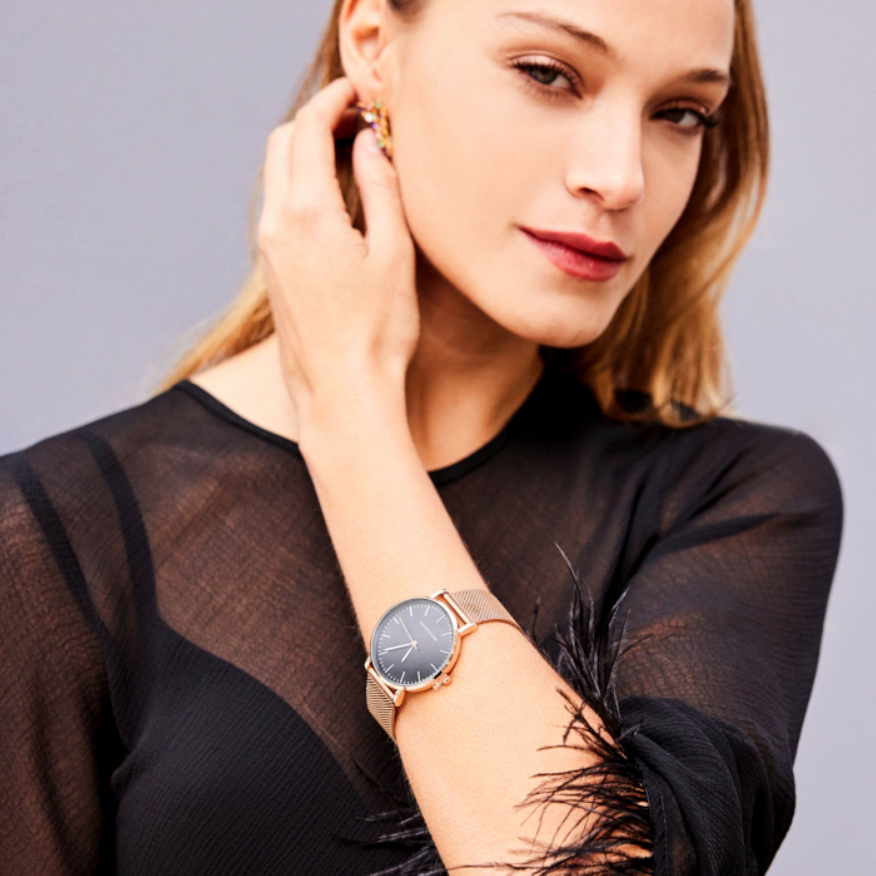 Reloj acabado en oro rosa 18K - Didia